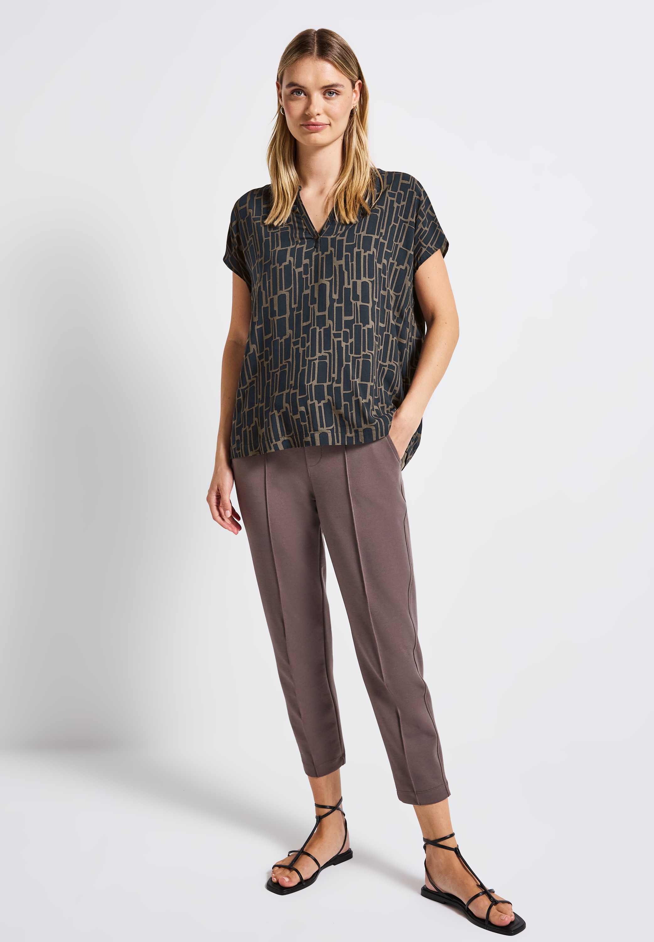 STREET ONE Shirtbluse, aus softer Viskose