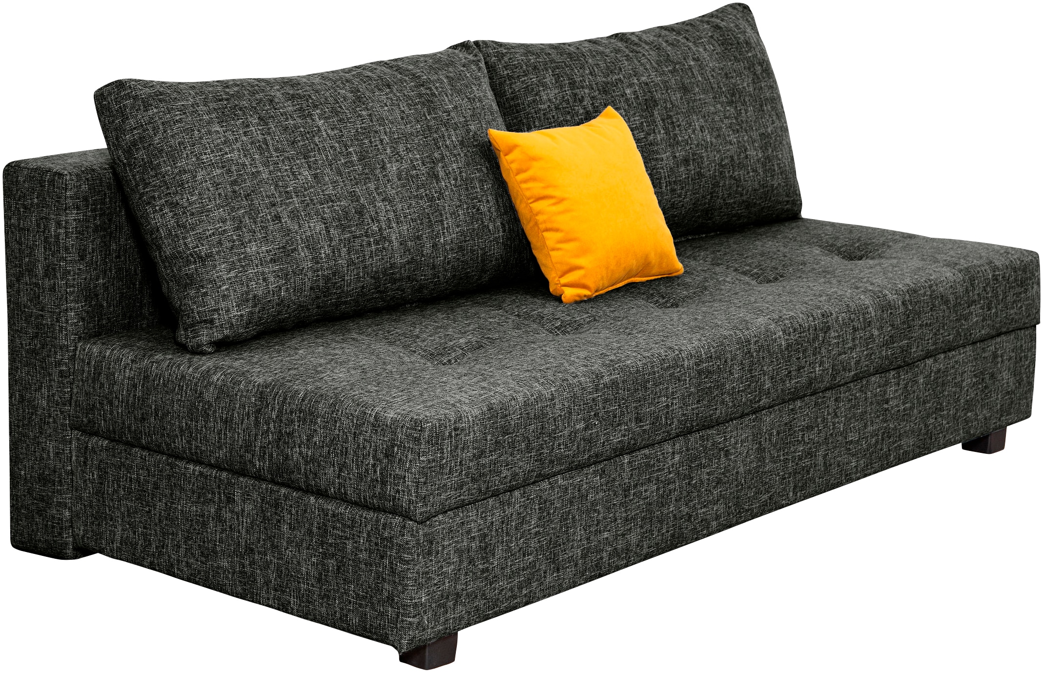 COLLECTION AB Schlafsofa »DARIA inklusive Schlafunktion und Bettkasten«, Schlafsofa,Bettfunktion,Bettkasten,inklusive Rückenkissen,Federkern