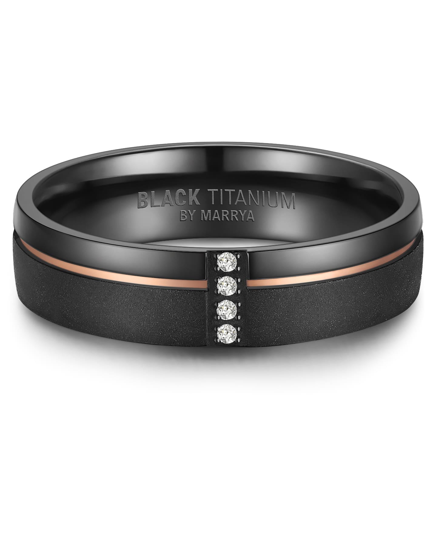 Marrya Trauring »BLACK TITANIUM by MARRYA«