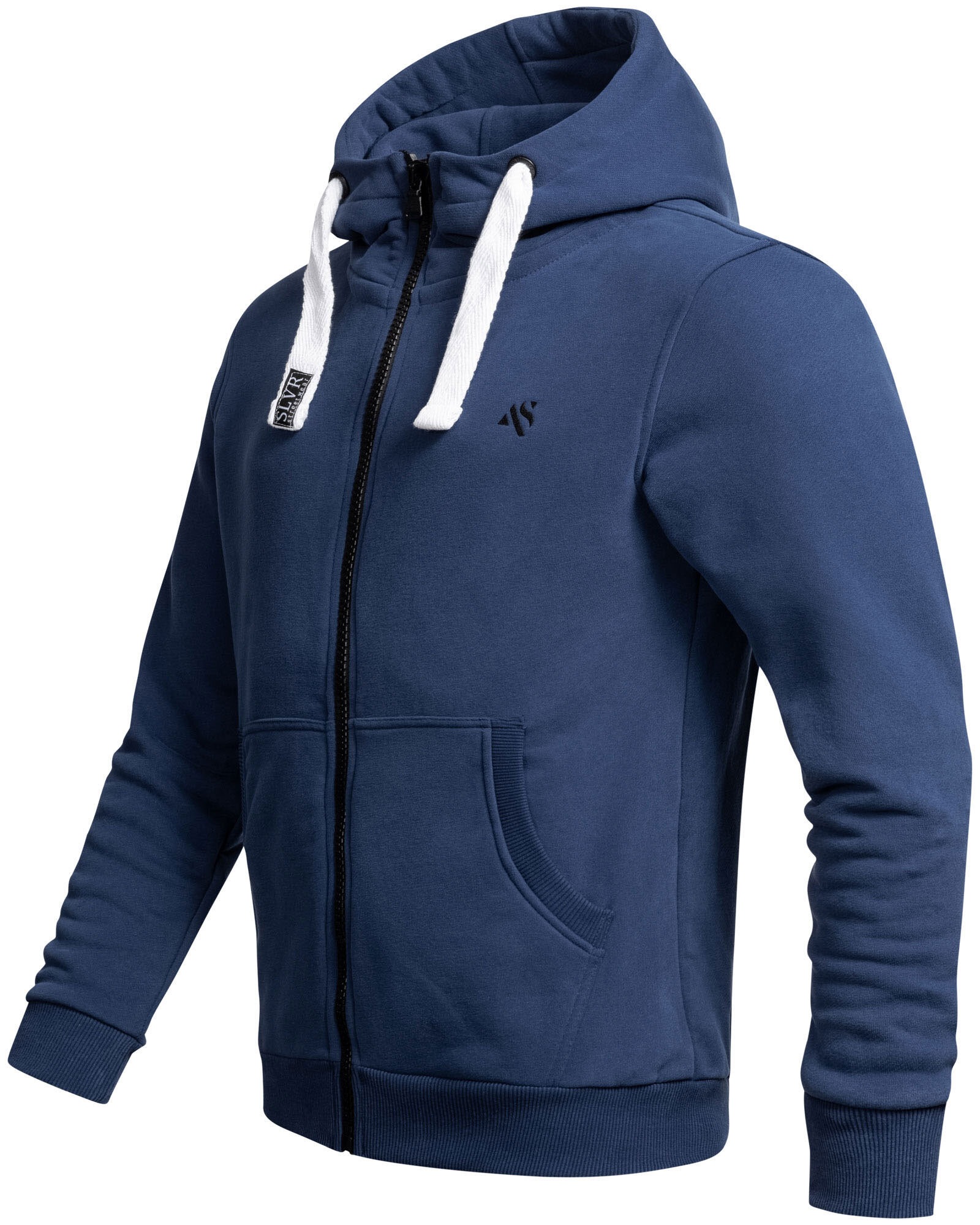Alessandro Salvarini Sweatjacke »ASVinzent«, warmer Hoodie