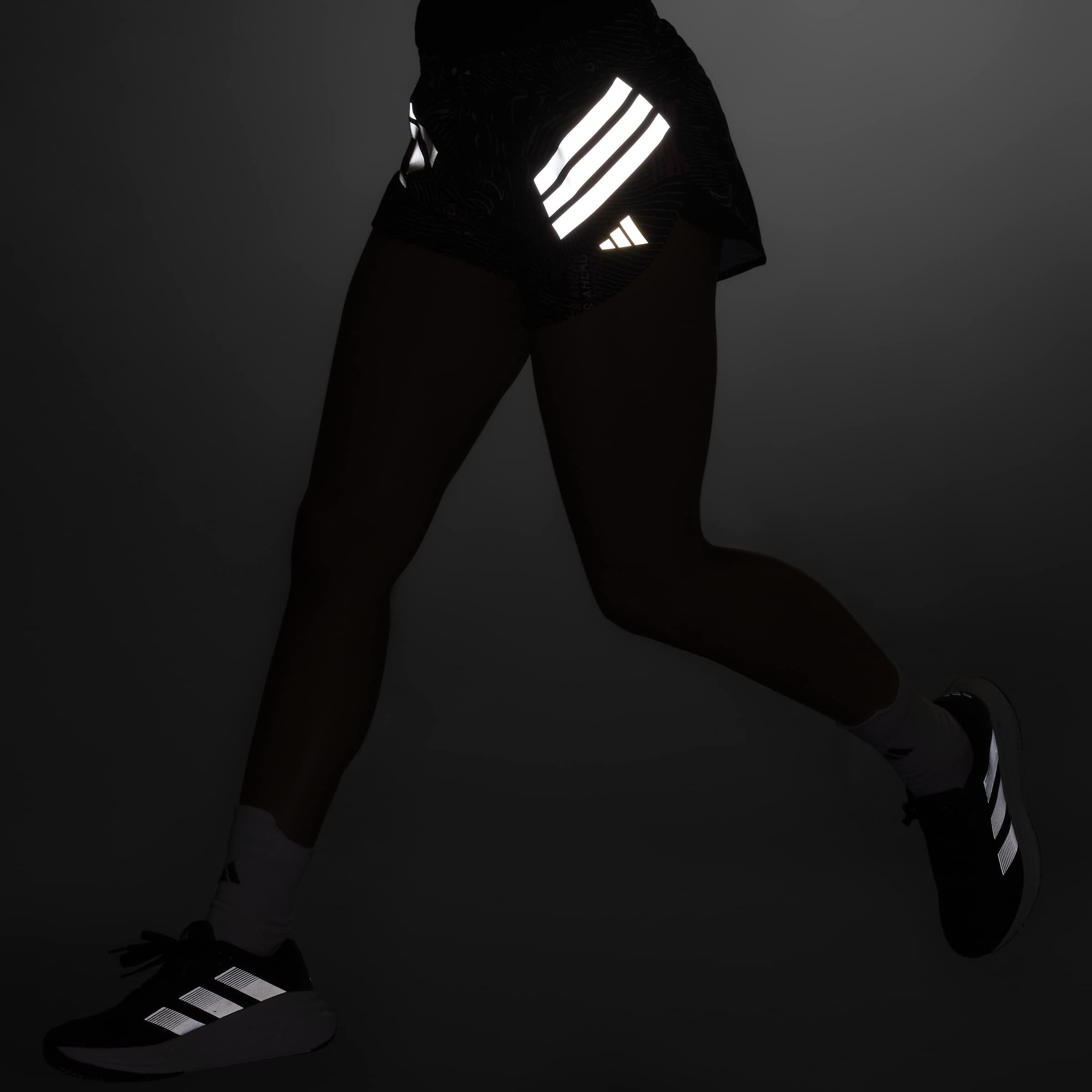 adidas Performance Laufshorts »BTN SHORT W«, (1 tlg.)