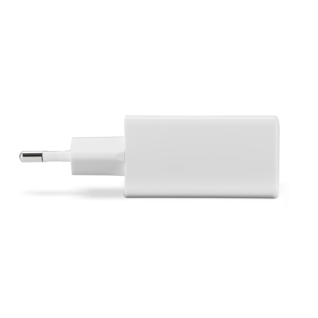 Hama Schnelllade-Gerät »Schnellladegerät, 1x USB-C, 1x USB-A, Mini-Ladegerät, 32 W, Weiß«, Schnelles Laden
