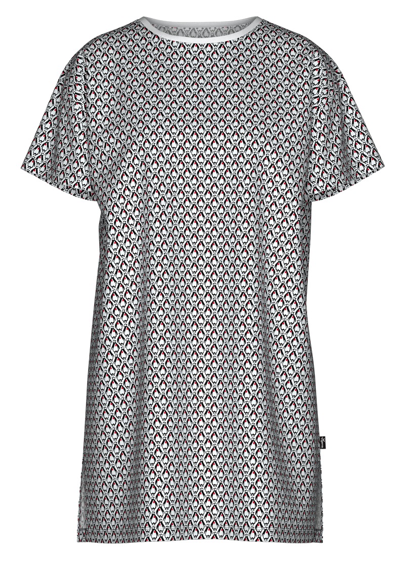 Trigema Nachthemd "TRIGEMA Bigshirt mit Allover-Pinguin-Print" 1 Stk. tlg. günstig online kaufen