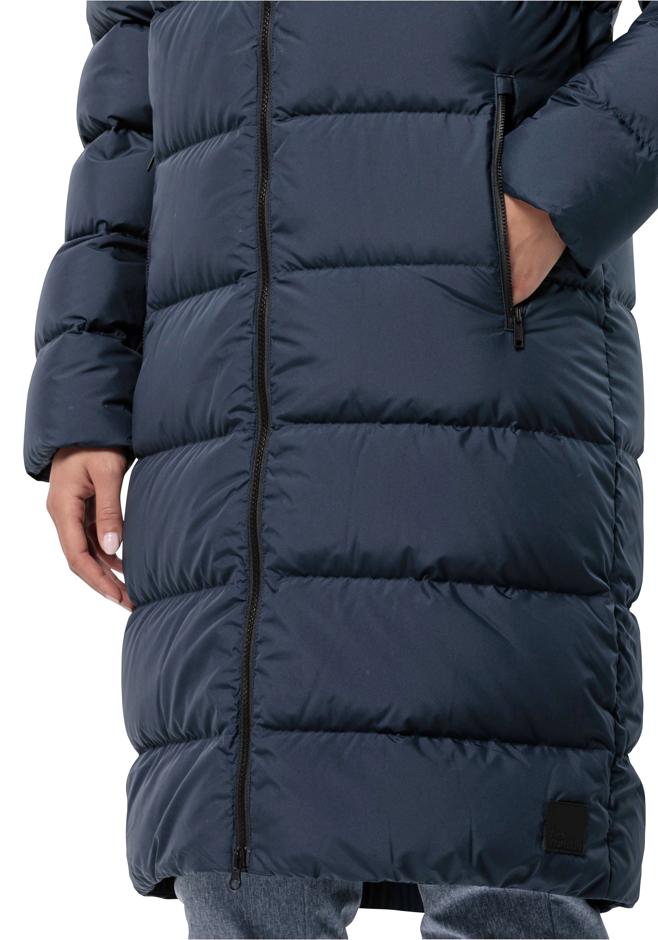 Jack Wolfskin Daunenmantel »FROZEN PALACE COAT W«, mit Kapuze