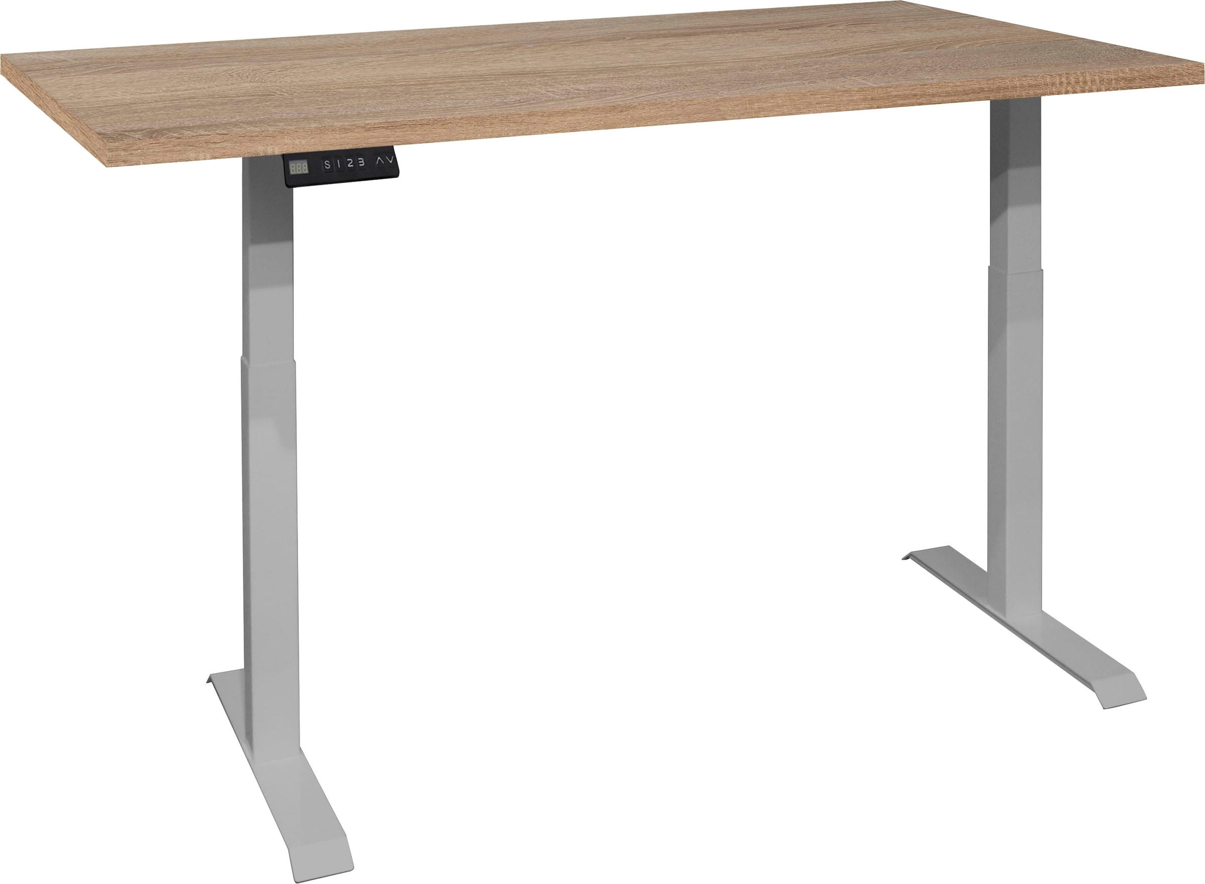 Mäusbacher "Big System Office" Breite 140 cm, elektrisch höhenverstellbar