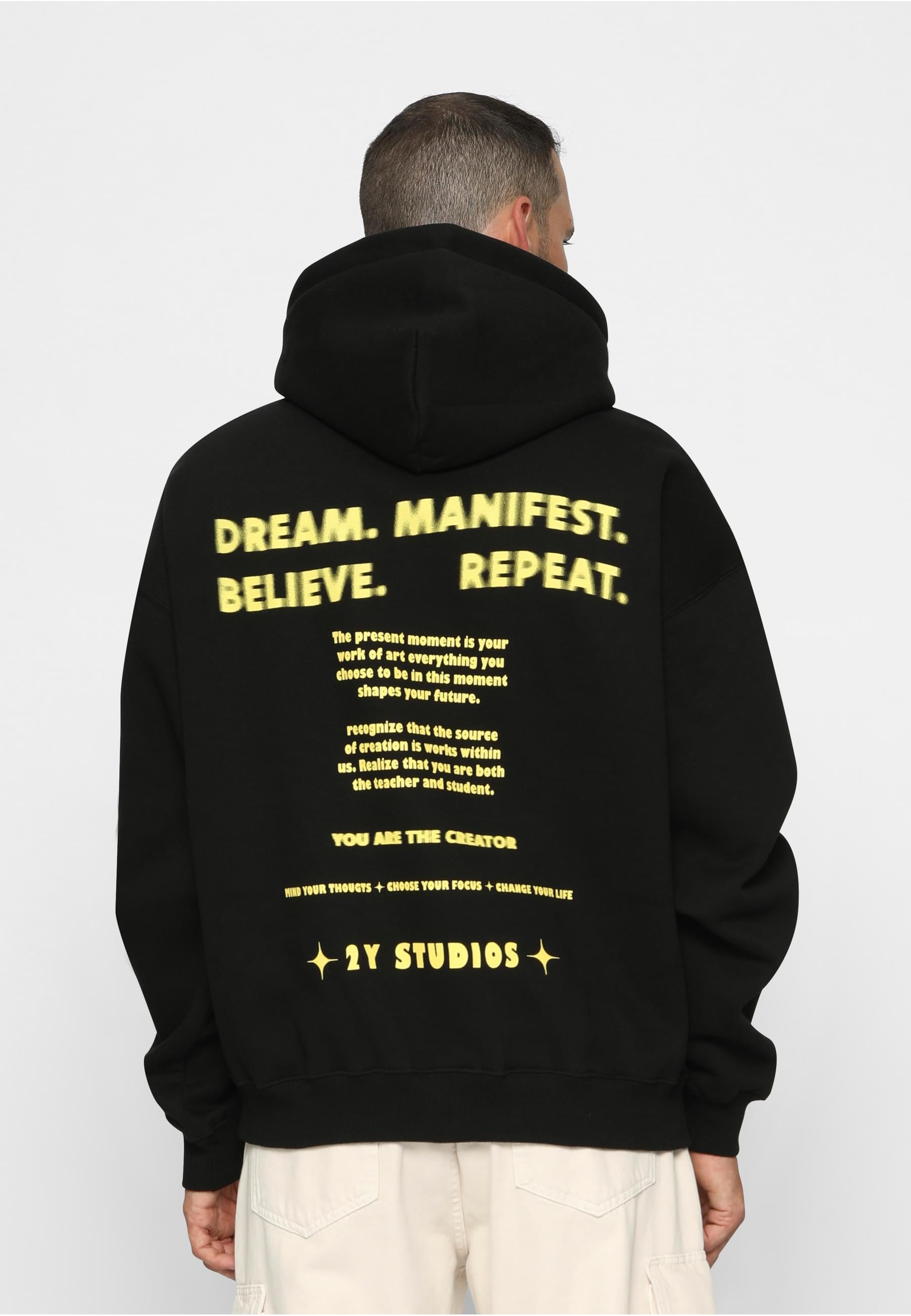 2Y Studios Kapuzensweatshirt »2Y Studios Herren Creator Oversize Hoodie«, (1 tlg.)