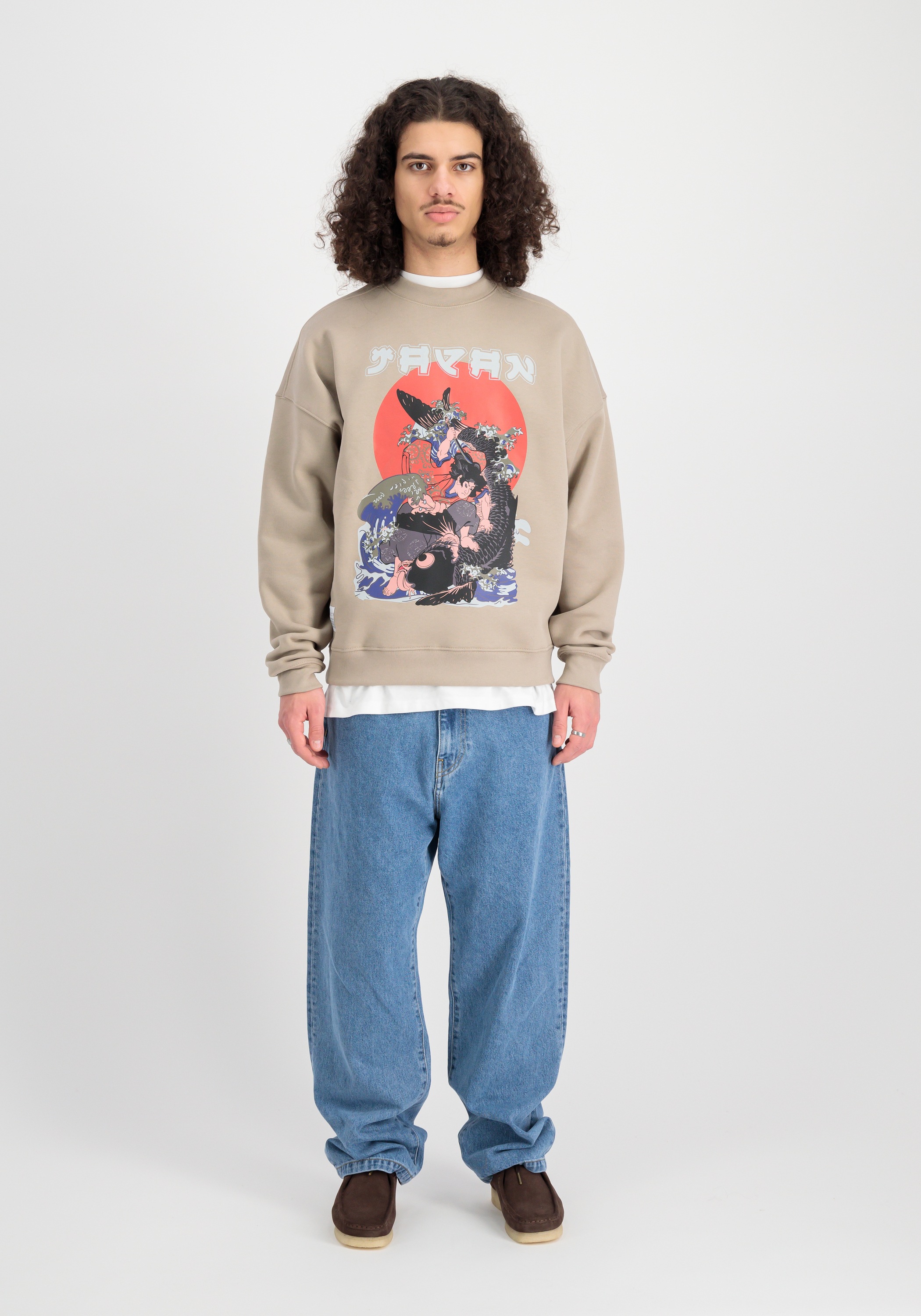 Alpha Industries Sweater »Alpha Industries Men - Sweatshirts Japan Warrior Sweatshirt«