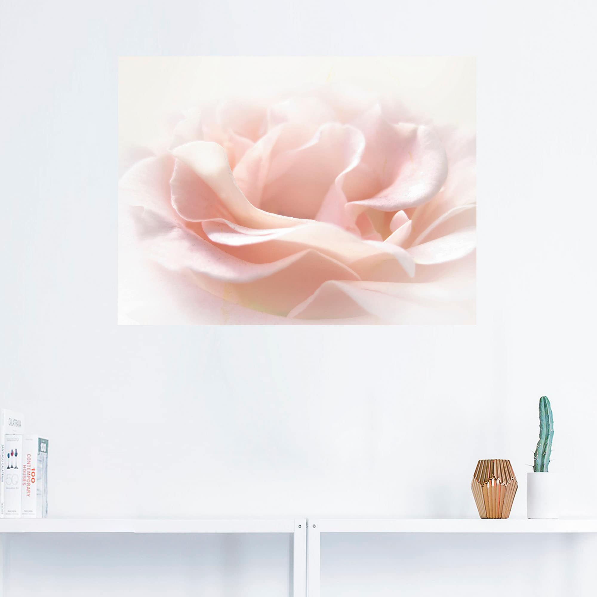 Artland Wandbild »Rose I«, Blumen, (1 St.), als Alubild, Outdoorbild, Leinwandbild, Poster, Wandaufkleber