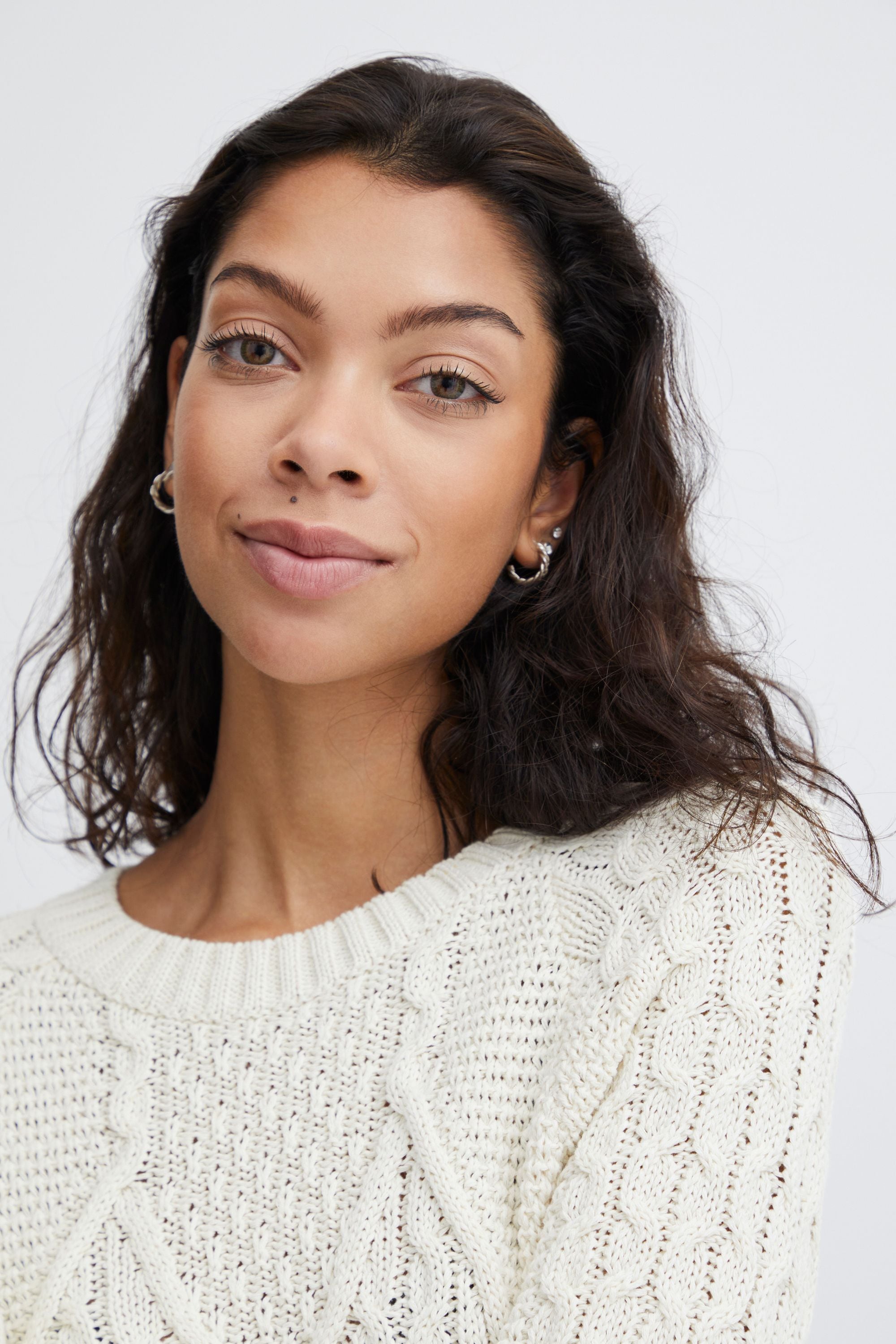 b.young Strickfleece-Pullover »Strickpullover BYOlgi«