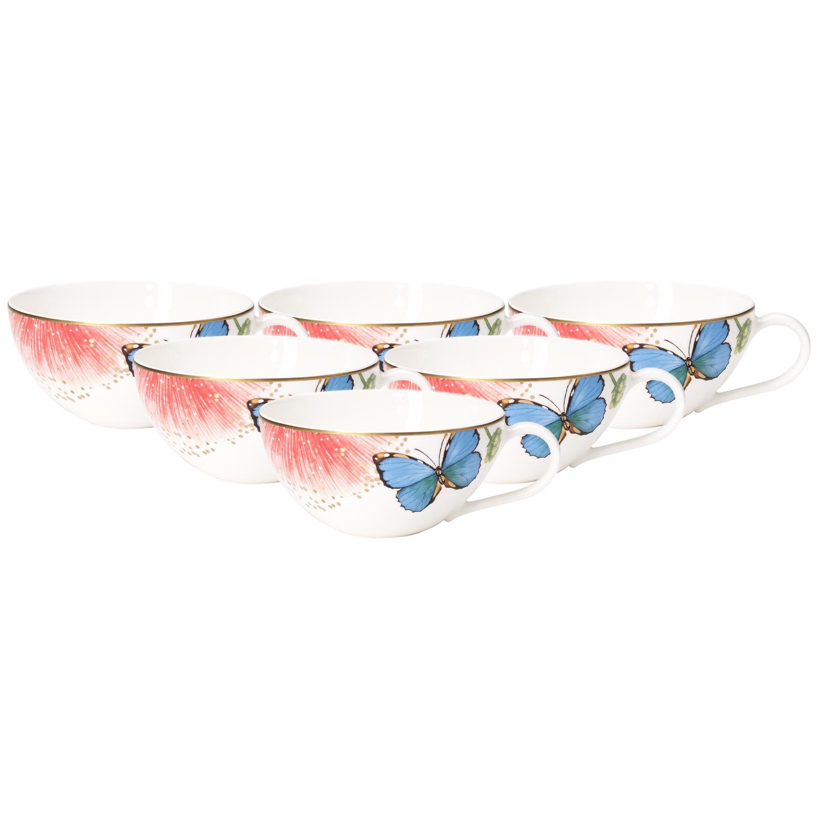 Villeroy & Boch Tasse "Teetassen Amazonia Anmut 200 ml 6er Set bunt" günstig online kaufen