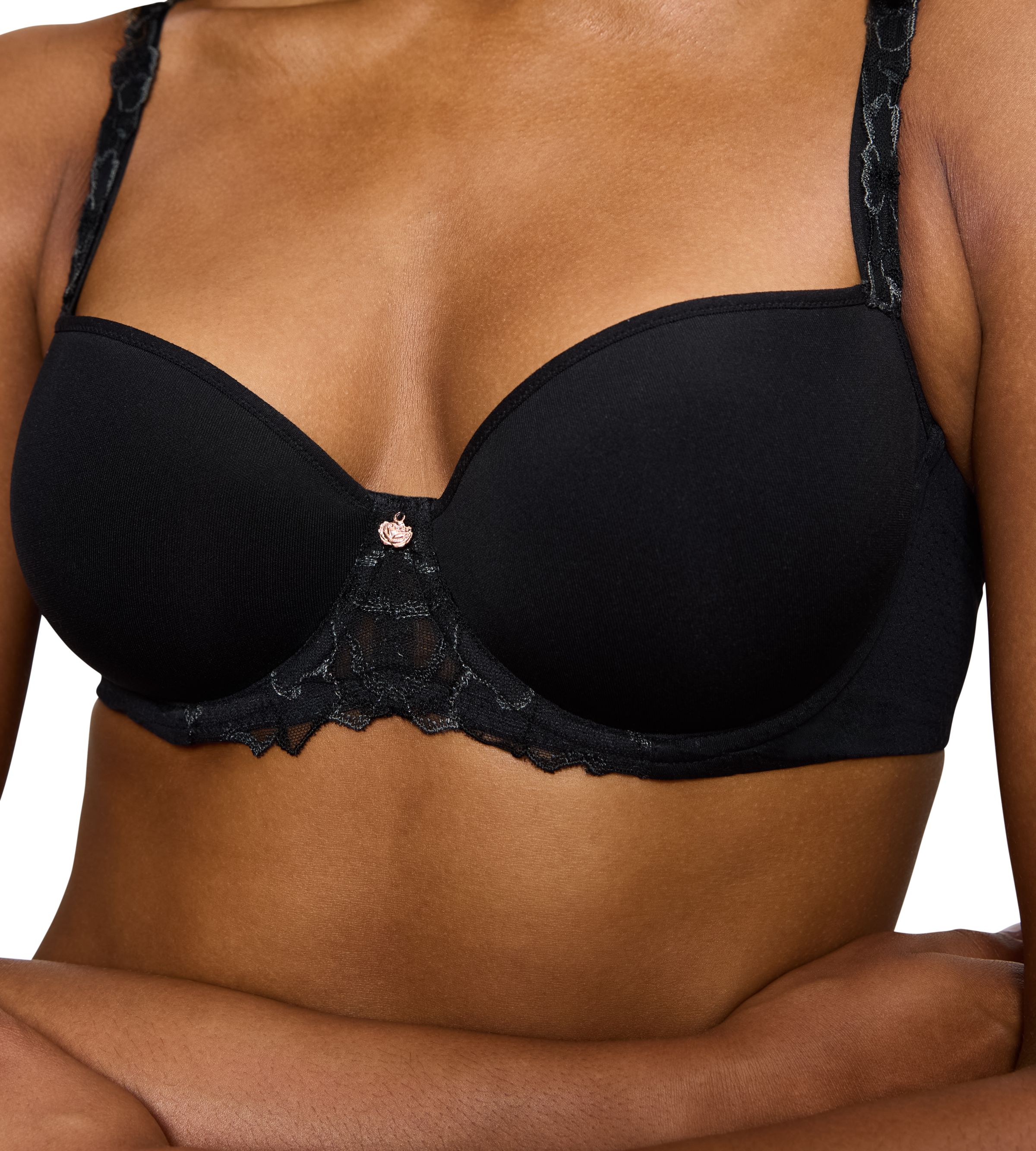 Thumbnail - Triumph Balconette-BH "Wild Azalea Florale WHP" mit Stickerei