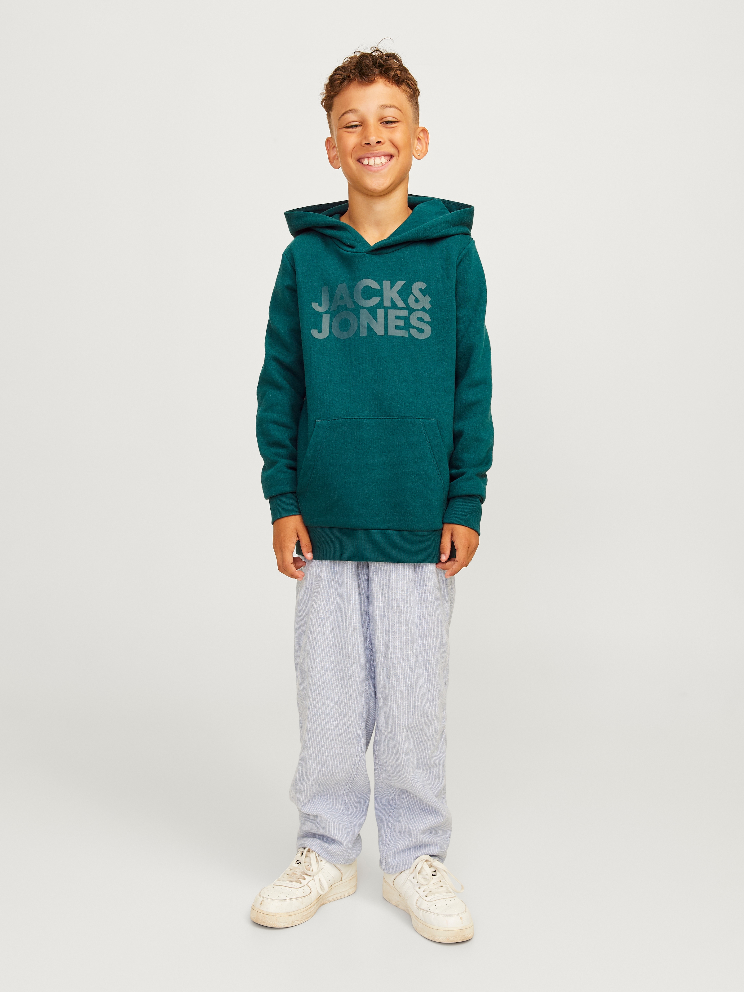 Jack & Jones Junior Kapuzensweatshirt »JJECORP LOGO SWEAT HOOD«
