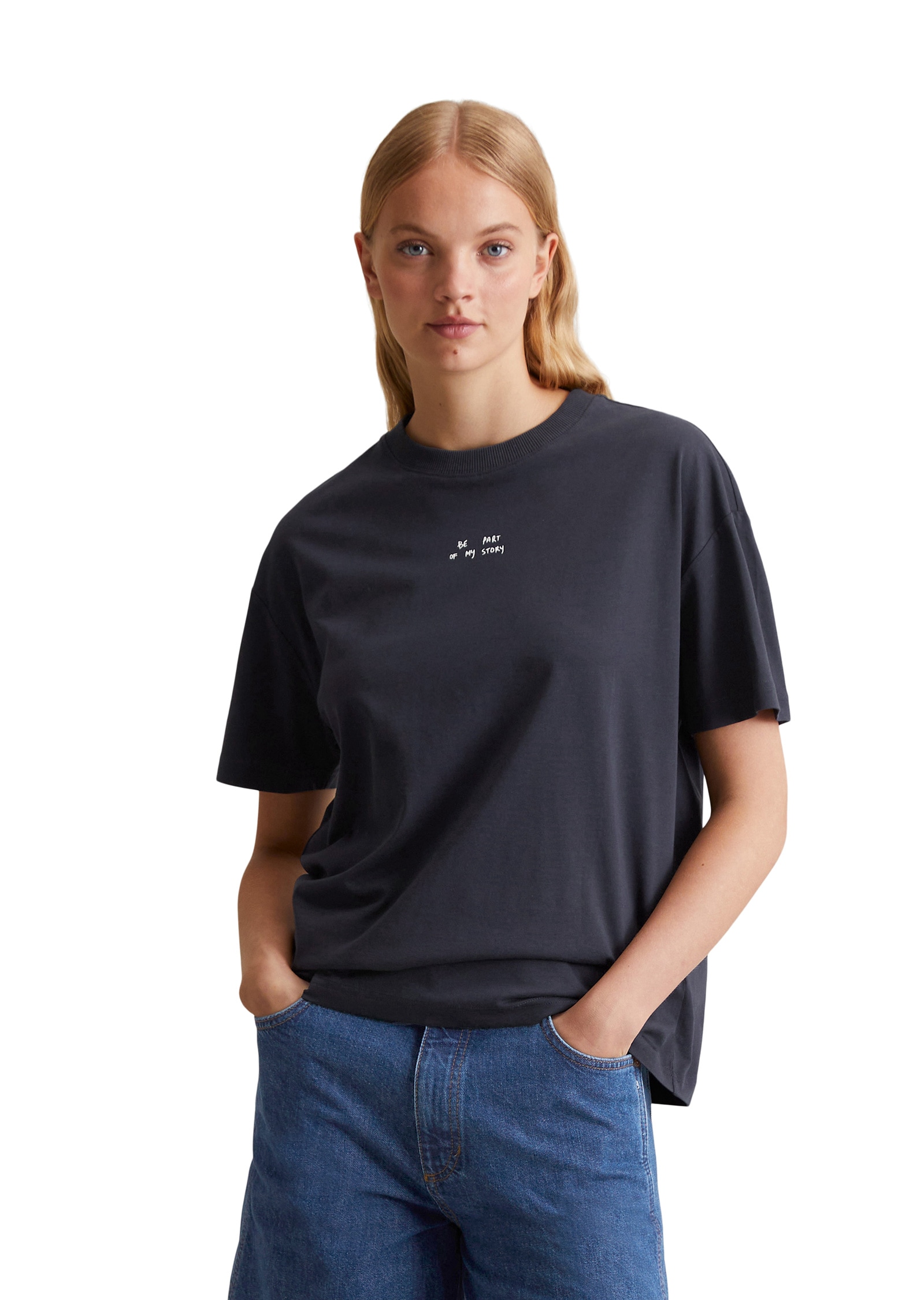 Marc OPolo DENIM T-Shirt "aus Organic Cotton" günstig online kaufen