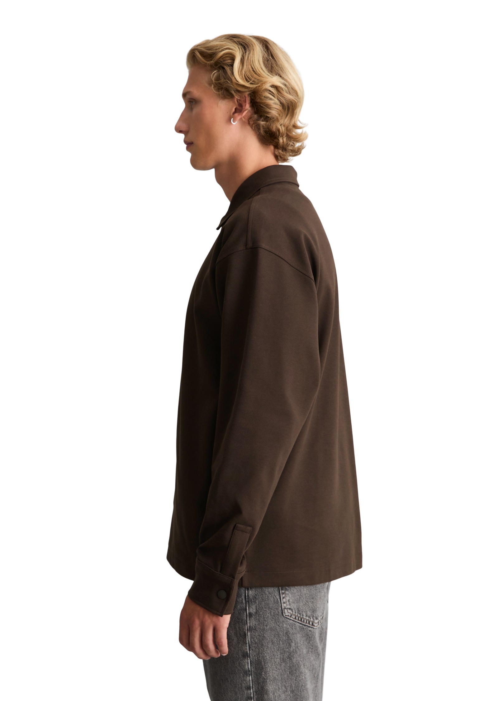 Marc O'Polo DENIM Kurzjacke »aus schwerem Interlock Jersey«