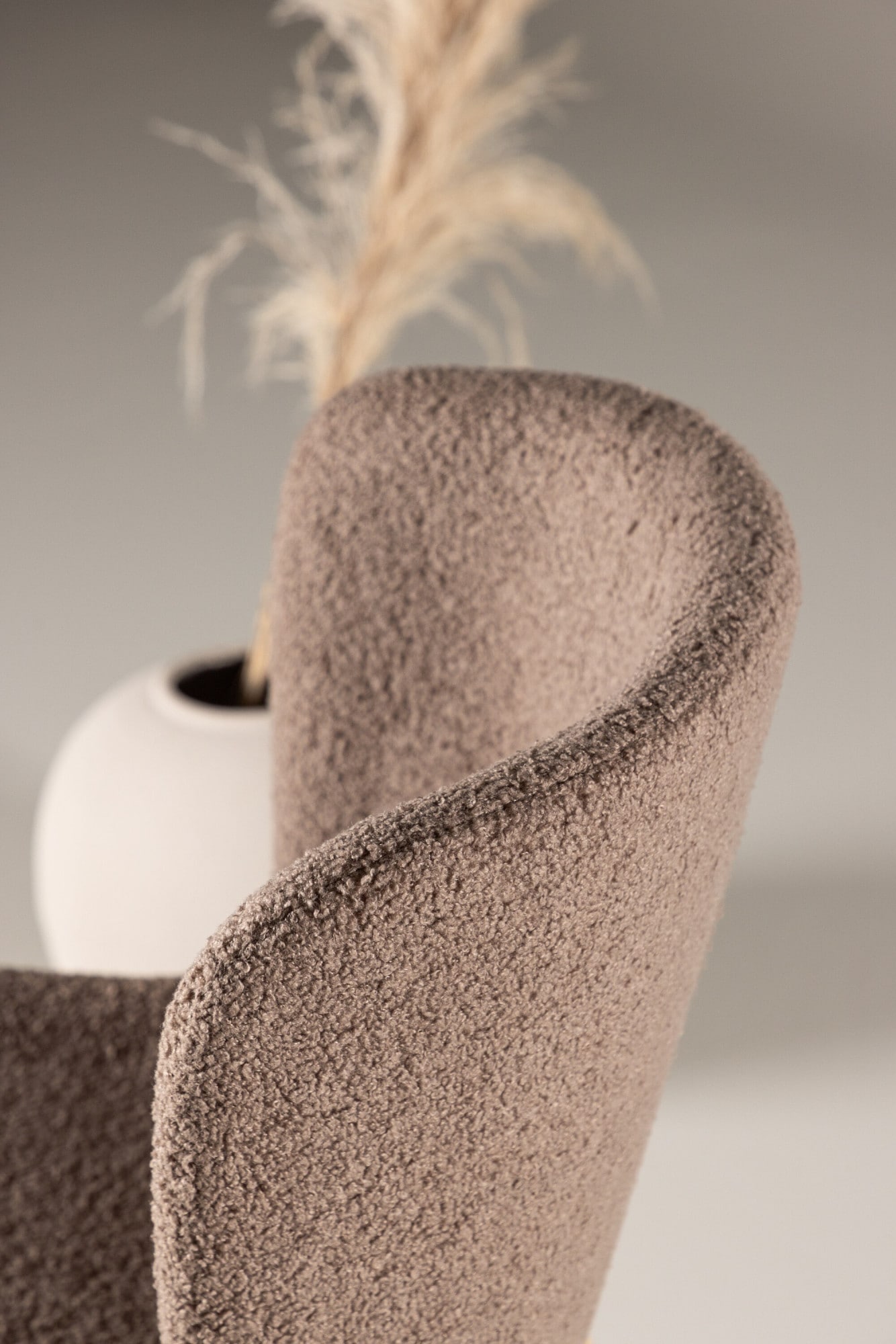 Venture Home Esszimmerstuhl »Modesto, 2er-Set Esszimmerstühle Teddy mit Stahlbeinen« () 2 Stk.Polsterstuhl, Stoffbezug, Stahlbeine, warm, einladend, weich