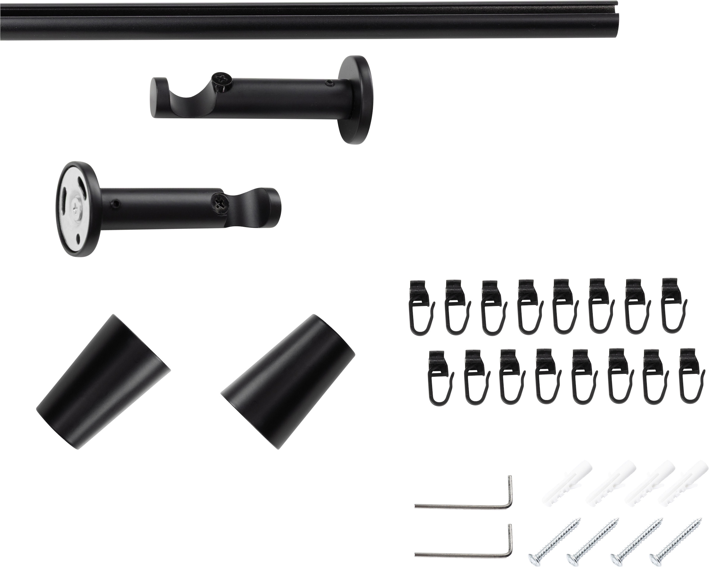 SN DECO GROUP Ø 19 mm 1 läufig-läufig Fixmaß;kürzbar