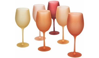 Weinglas »Happy Hour Sunset«, (Set, 6 tlg.), Gläser-Set, 6-teilig, Inhalt 550 ml