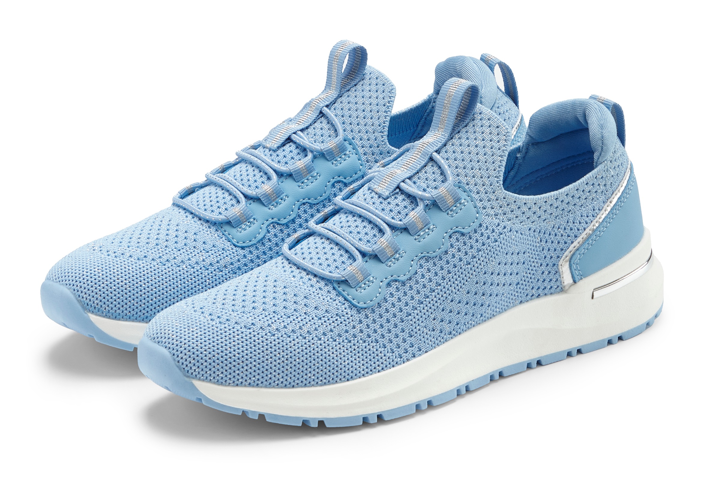 Vivance Sneaker "Freizeitschuh, Halbschuh," mit elastischen Schnürbändern, günstig online kaufen