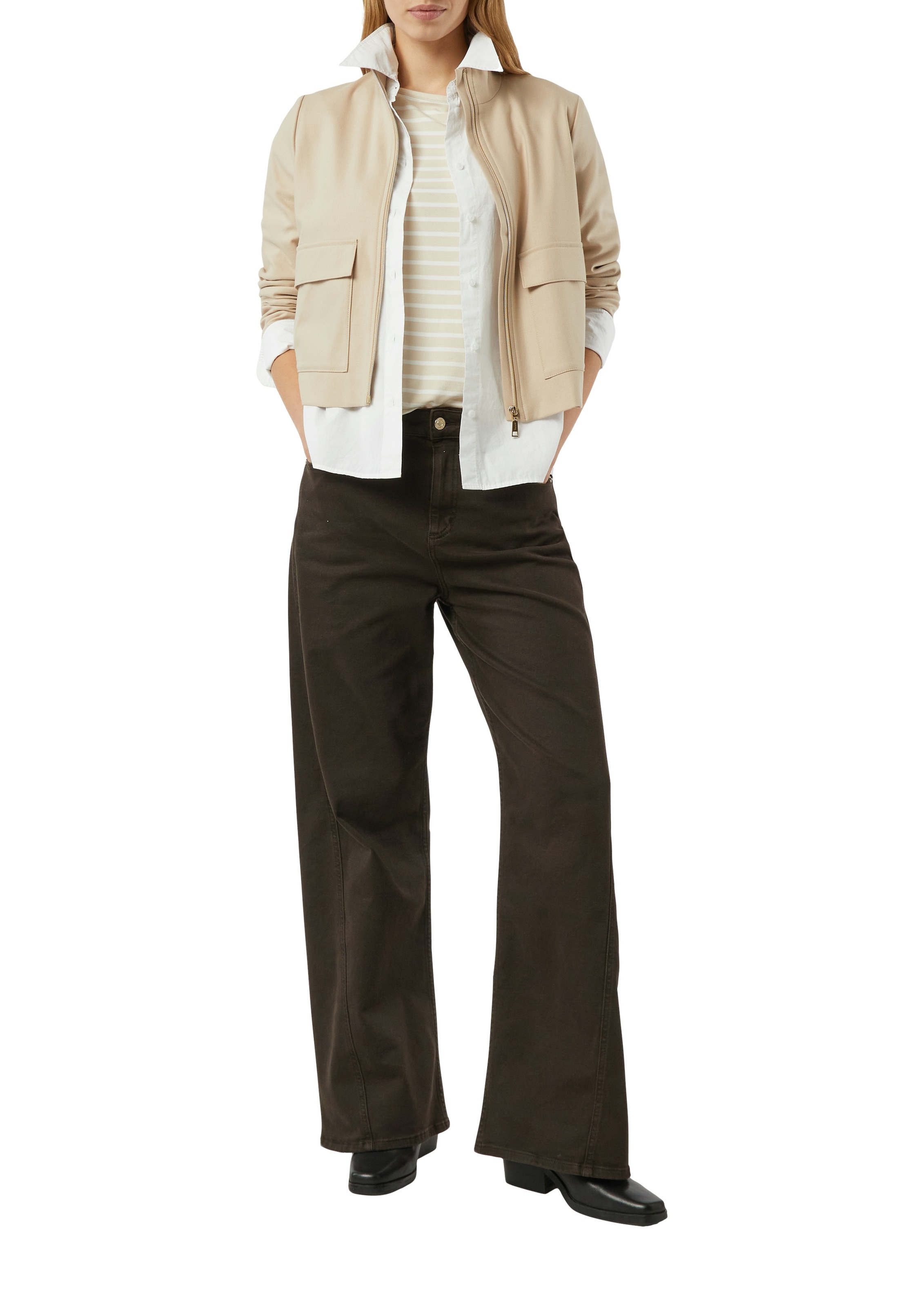 Comma T-Shirt im Streifen-Design günstig online kaufen