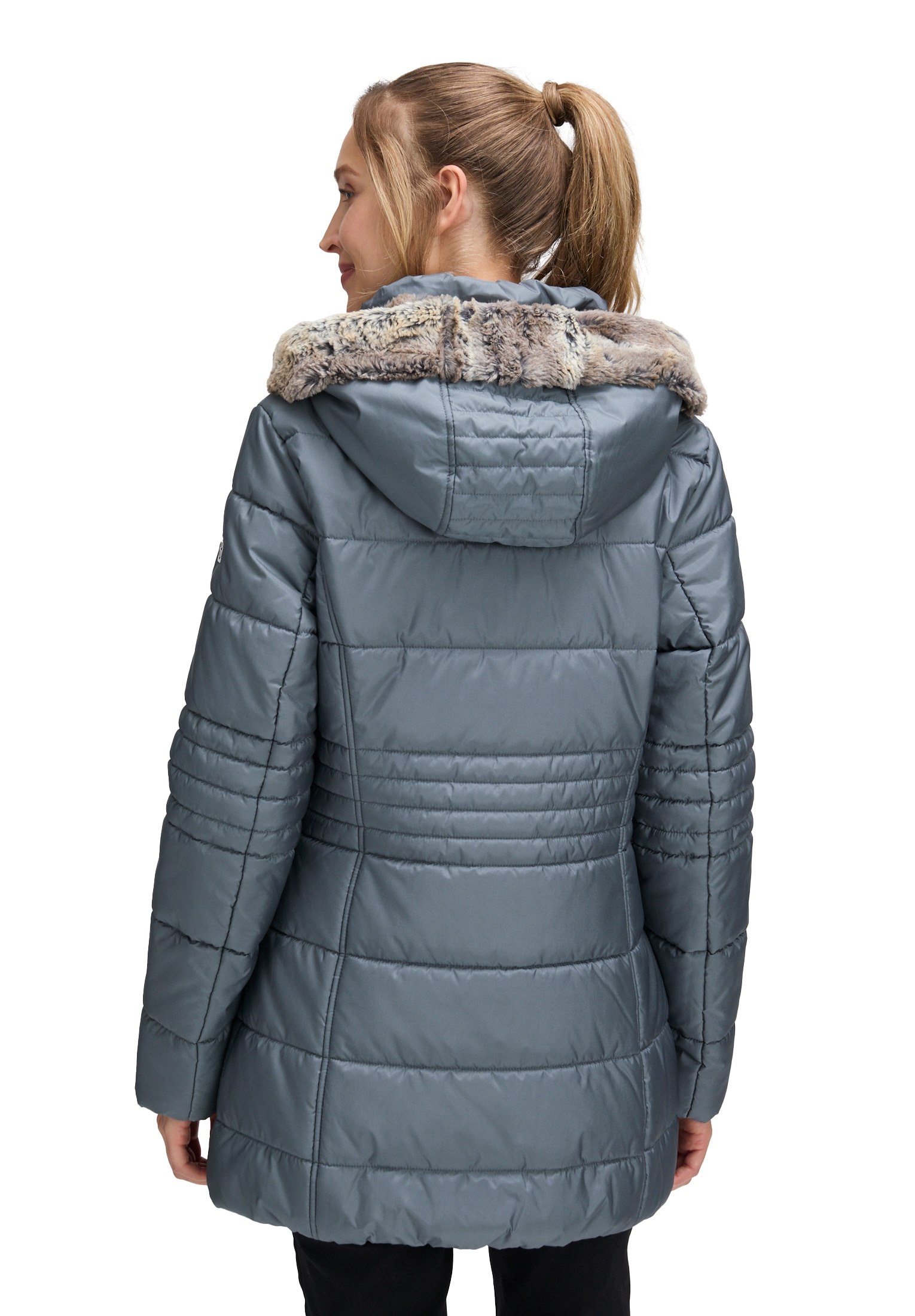Betty Barclay Outdoorjacke »Betty Barclay Damen Outdoorjacke mit abnehmbarer Kapuze«, mit Kapuze