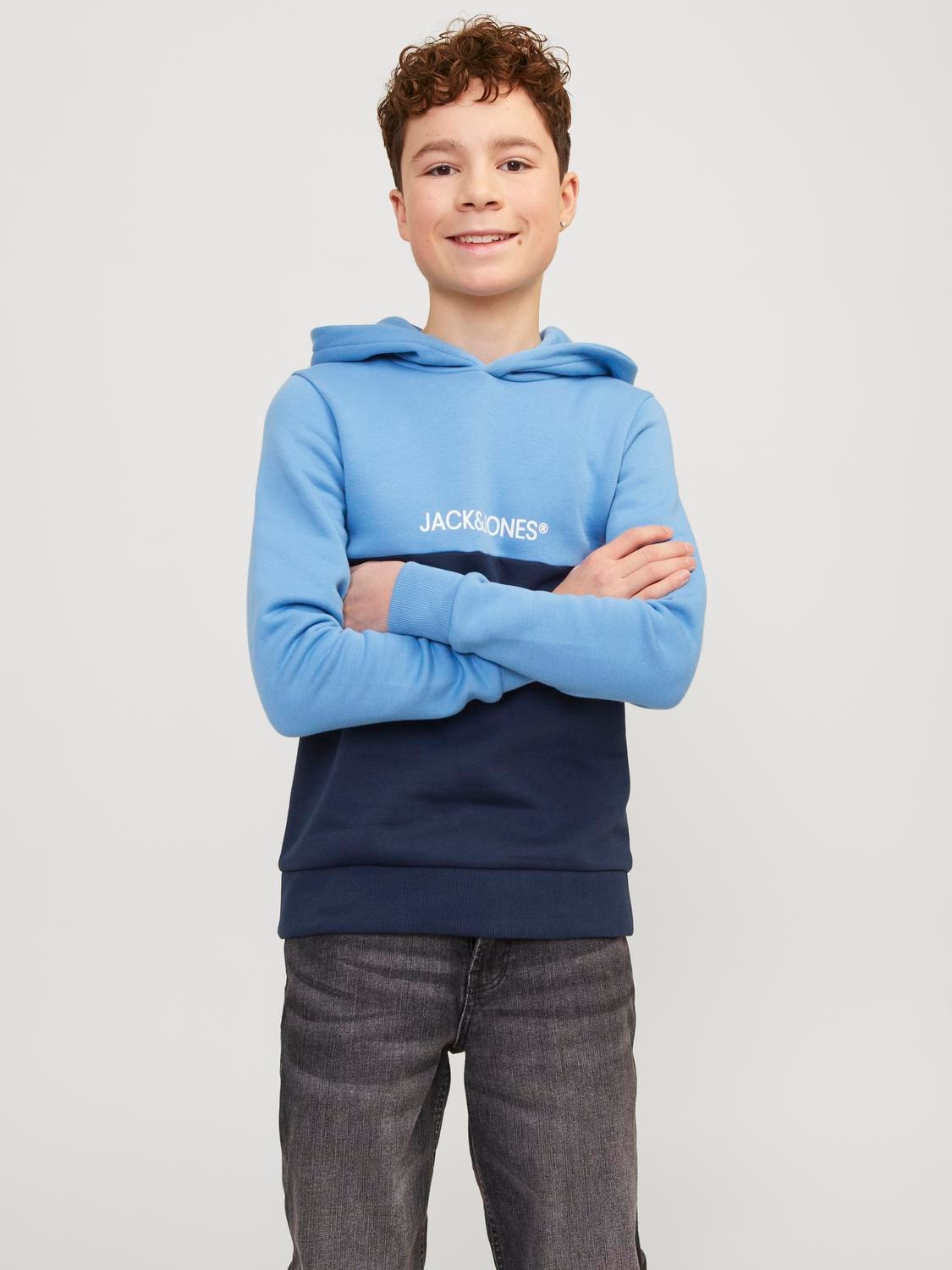 Jack & Jones Junior Hoodie »JJERYDER BLOCKING SWEAT HOOD SN JNR«