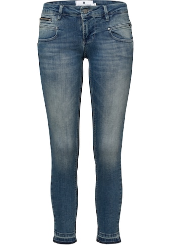 Freeman T. Porter Skinny-fit-Jeans su Reißverschluss an ...