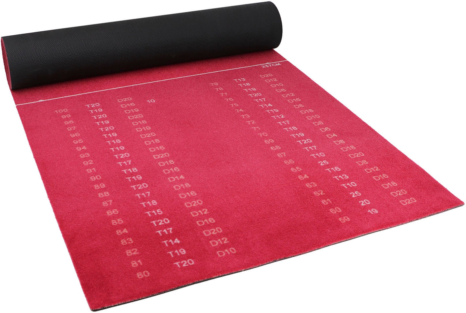 Primaflor-Ideen in Textil Läufer »Dartteppich BRISTOL, Made in Belgium«, rechteckig, 5 mm Höhe, Dartmatte mit offiziellem Spielabstand 237 cm, rutschhemmend