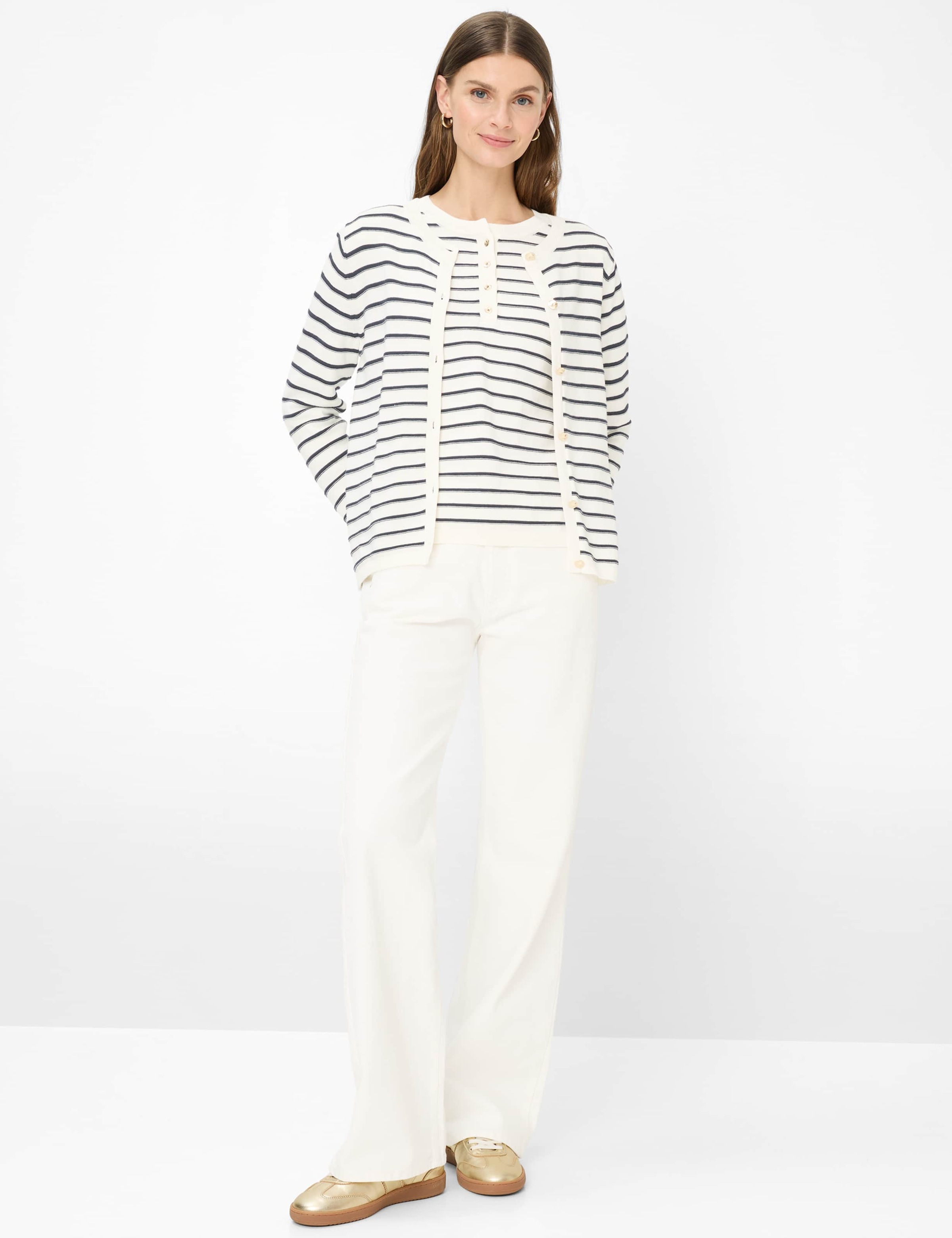 BRAX Lucy Knit Pullover Navy 46 2