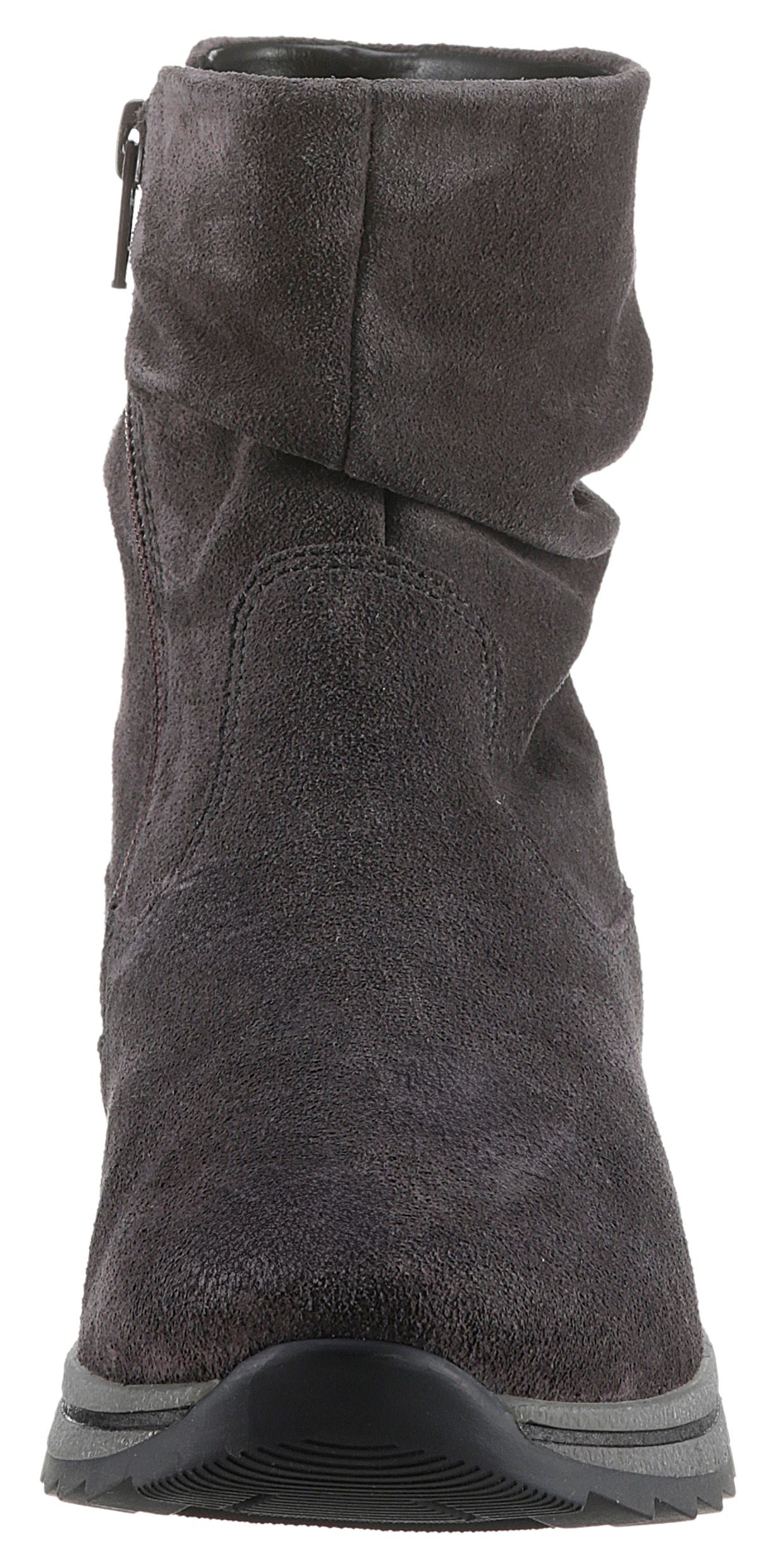 Ara Schlupfboots »OSAKA«, Stiefelette, Keilabsatz, Casual-Boots in Komfortweite H = sehr weit
