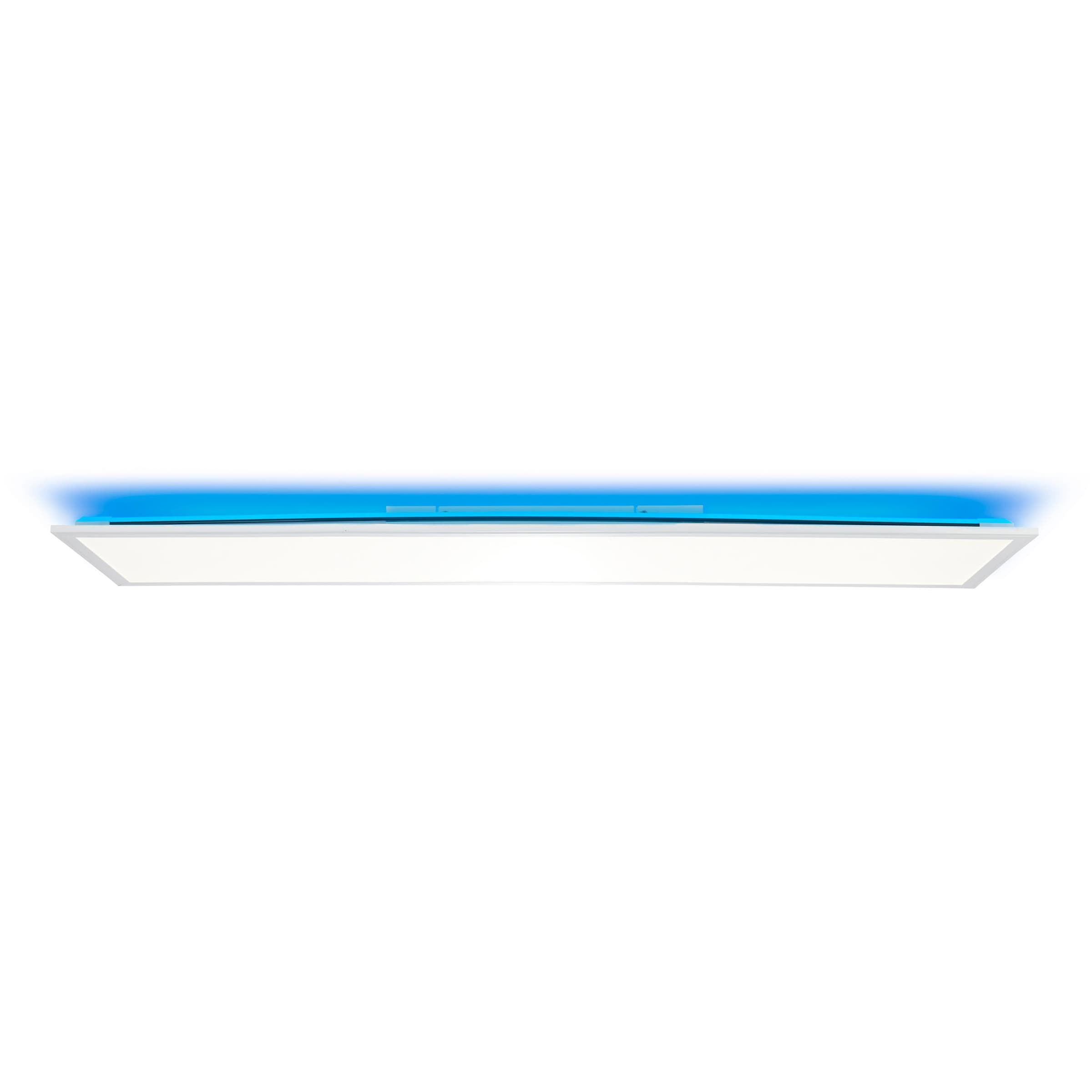 Brilliant LED Panel »Allie«, 1 flammig, Leuchtmittel LED-Modul | LED fest integriert, LED Deckenaufbau-Paneel 120x30cm weiß