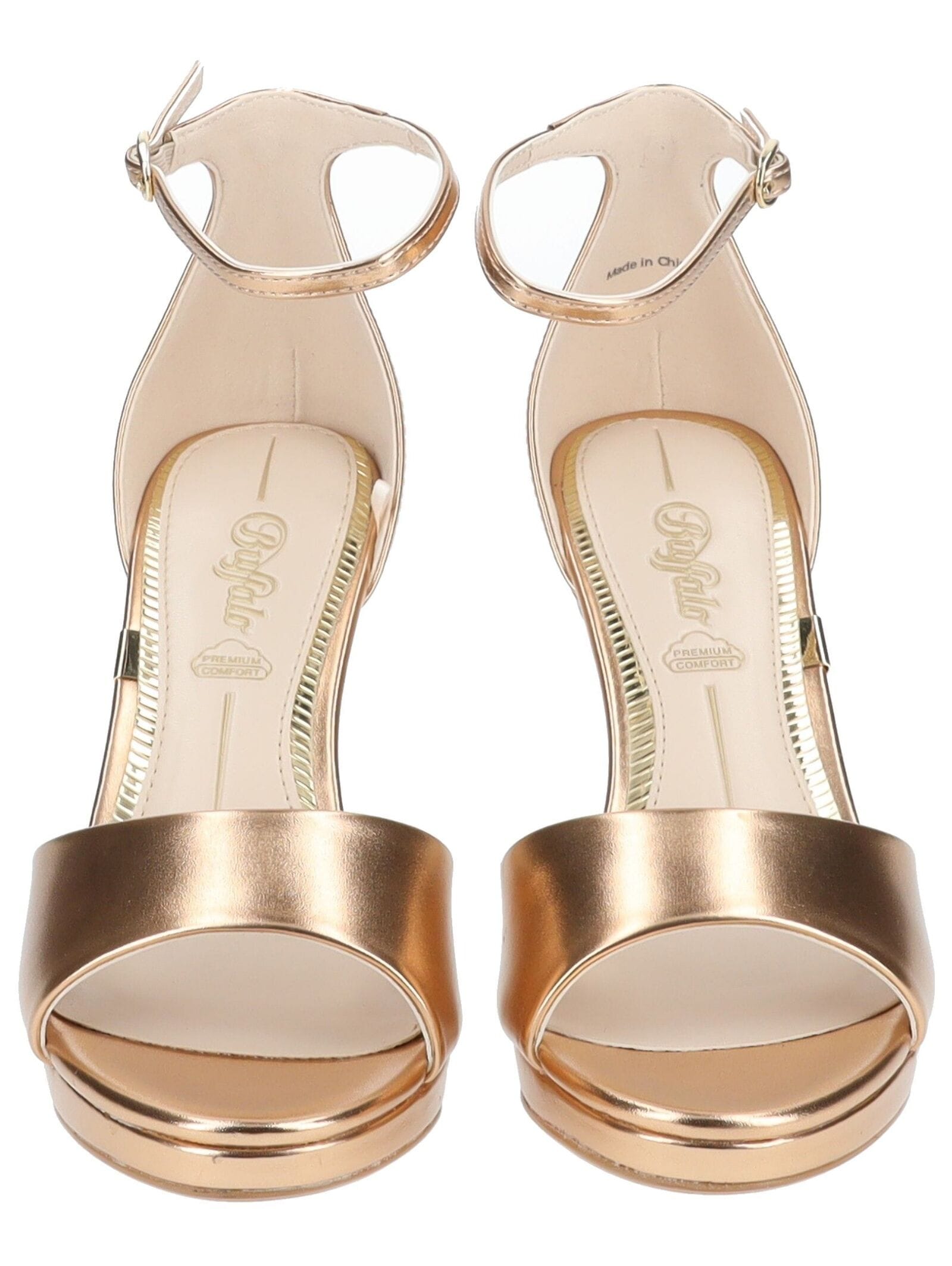 Buffalo High-Heel-Sandalette »Buffalo Sandalen Lederimitat«