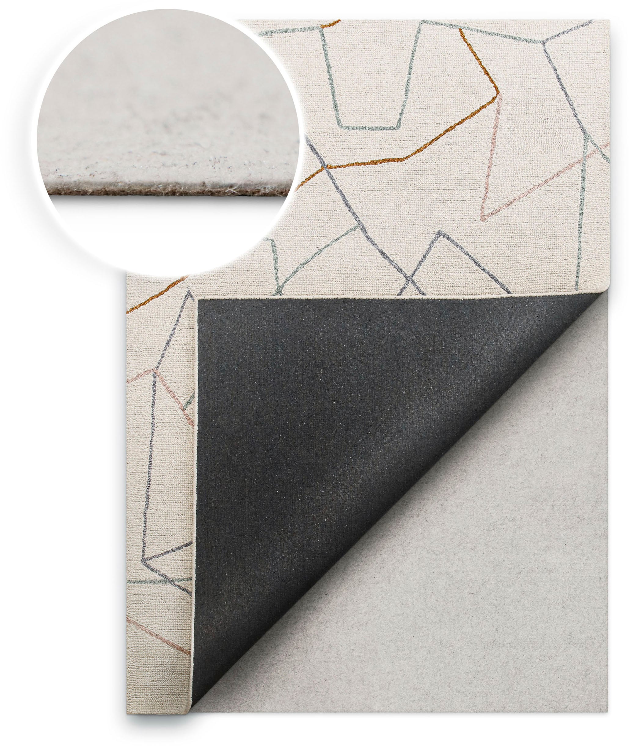 Wecon home Antirutsch Teppichunterlage "RugPad Premium" Teppichunterlage, Anti-Rutsch-Matte, Komfort, Schutz