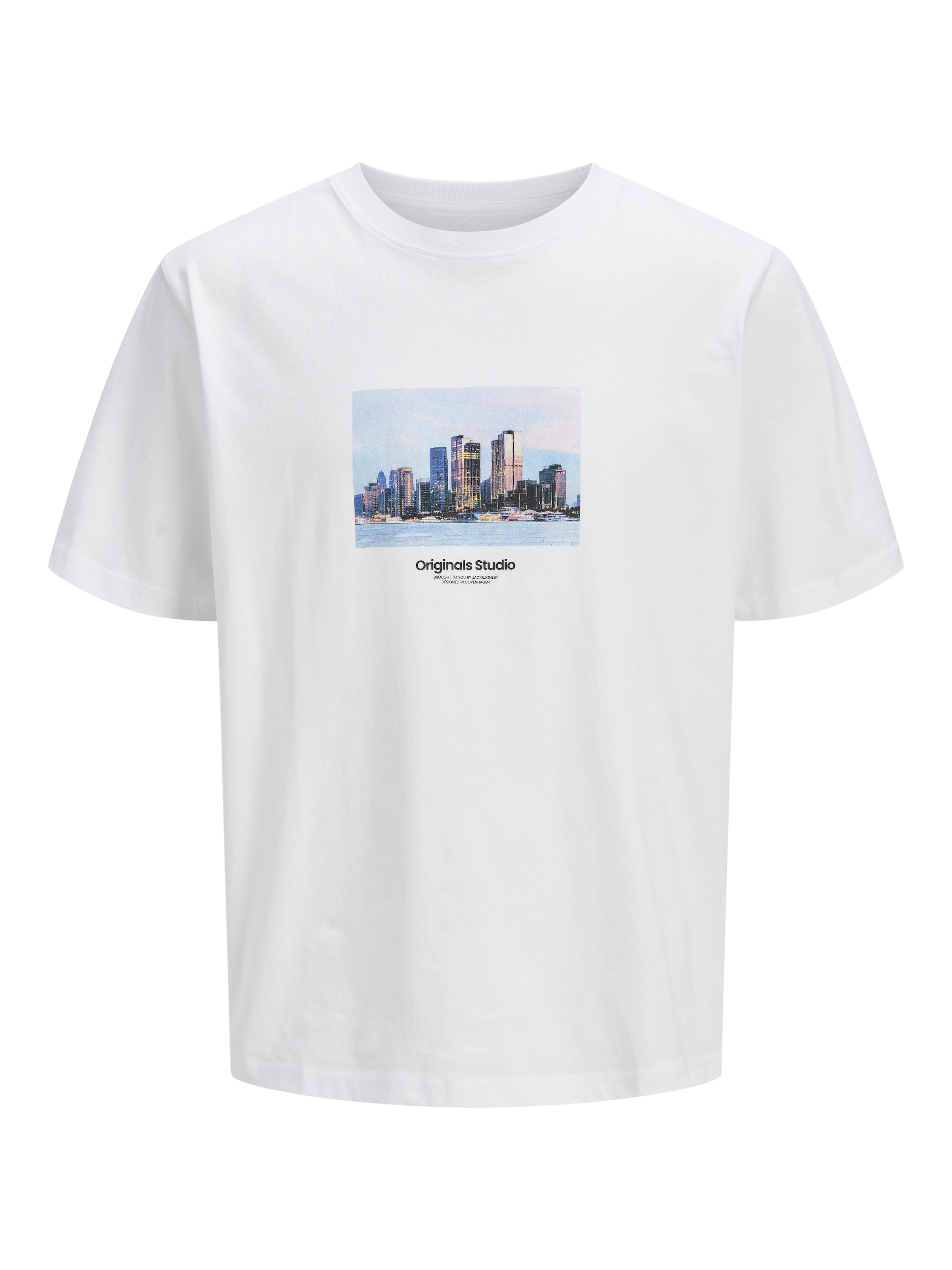 Jack & Jones Kurzarmshirt »JORVESTERBRO PICTURE TEE SS CREW NECK SN«