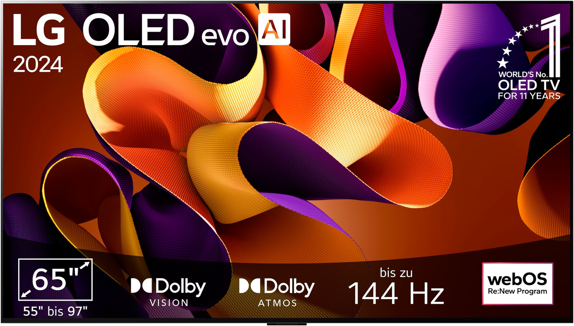 OLED-Fernseher »OLED65G48LW«, 4K Ultra HD, Smart-TV