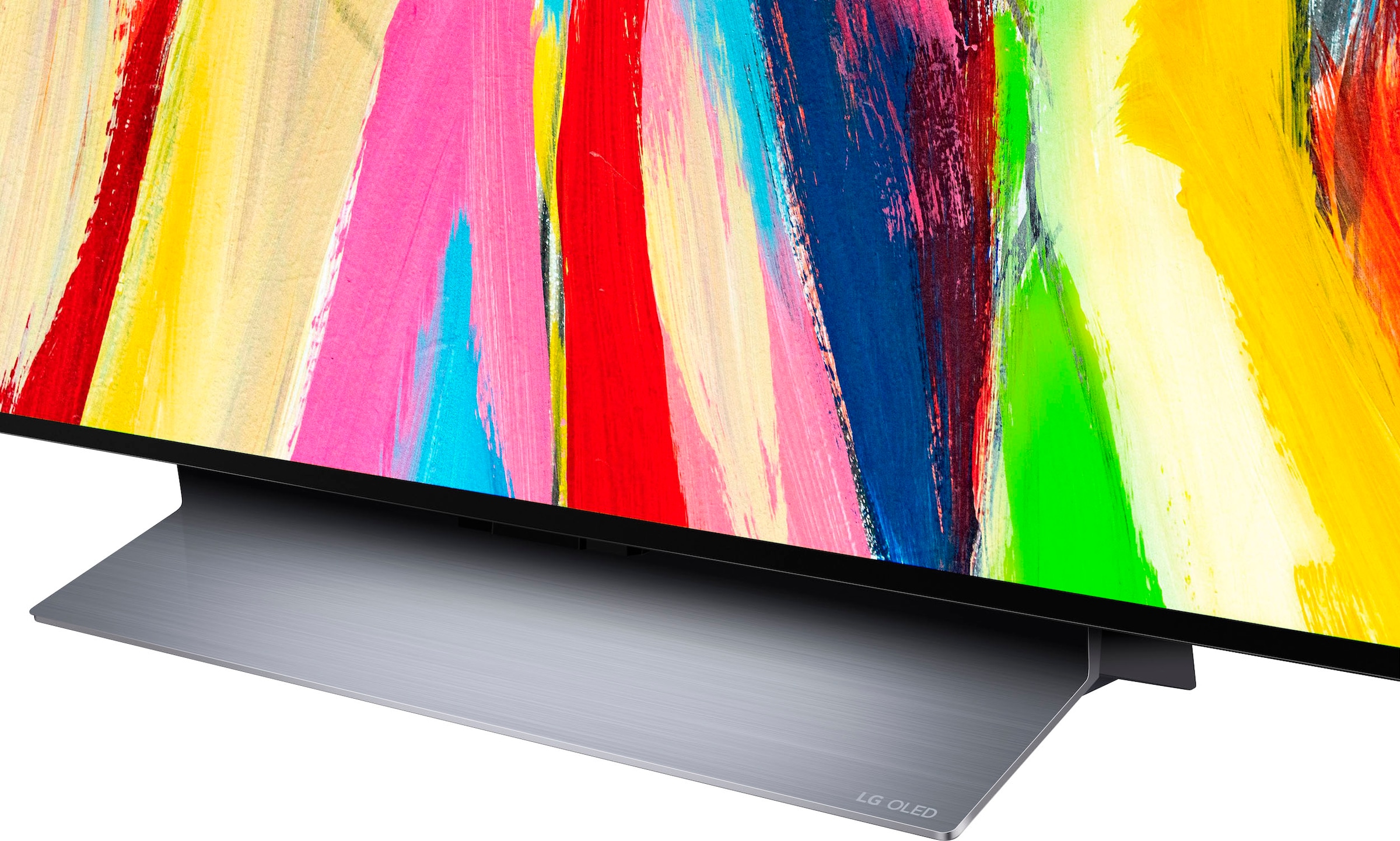 LG OLED-Fernseher »OLED77C27LA«, 195 cm/77 Zoll, 4K Ultra HD, Smart-TV, OLED evo, bis zu 120Hz, α9 Gen5 4K AI-Prozessor, Twin Triple Tuner