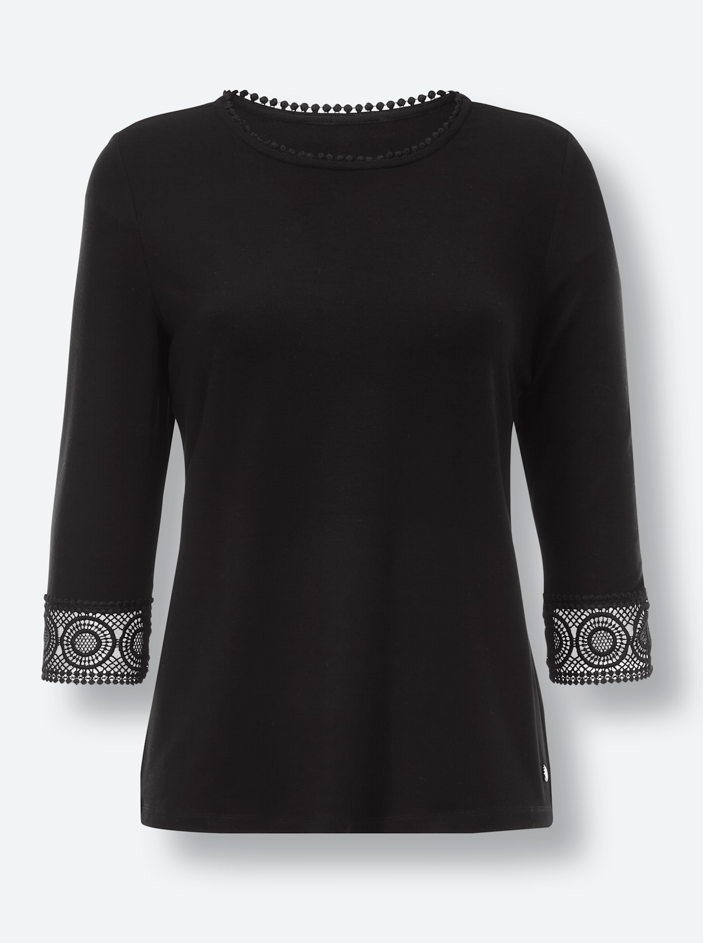 CREATION L PREMIUM 3/4-Arm-Shirt »Lyocell-Shirt«, (1 tlg.)
