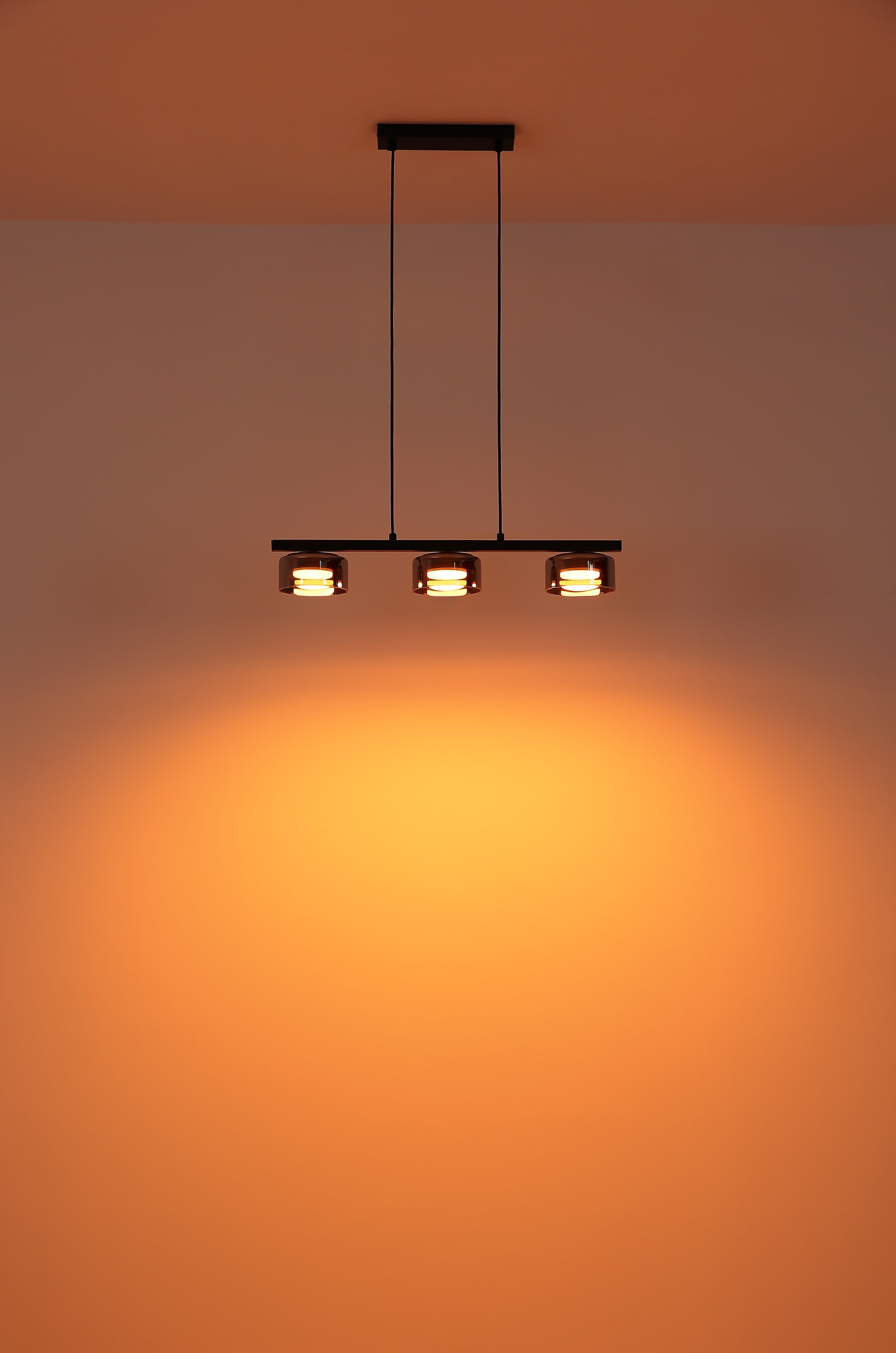 GLOBO LIGHTING Hängeleuchte »HIGGINS« GX53 1 Stk. Extra-Warmweiß Hängelampe Esszimmer-Leuchte Esstischleuchte Wohnzimmer