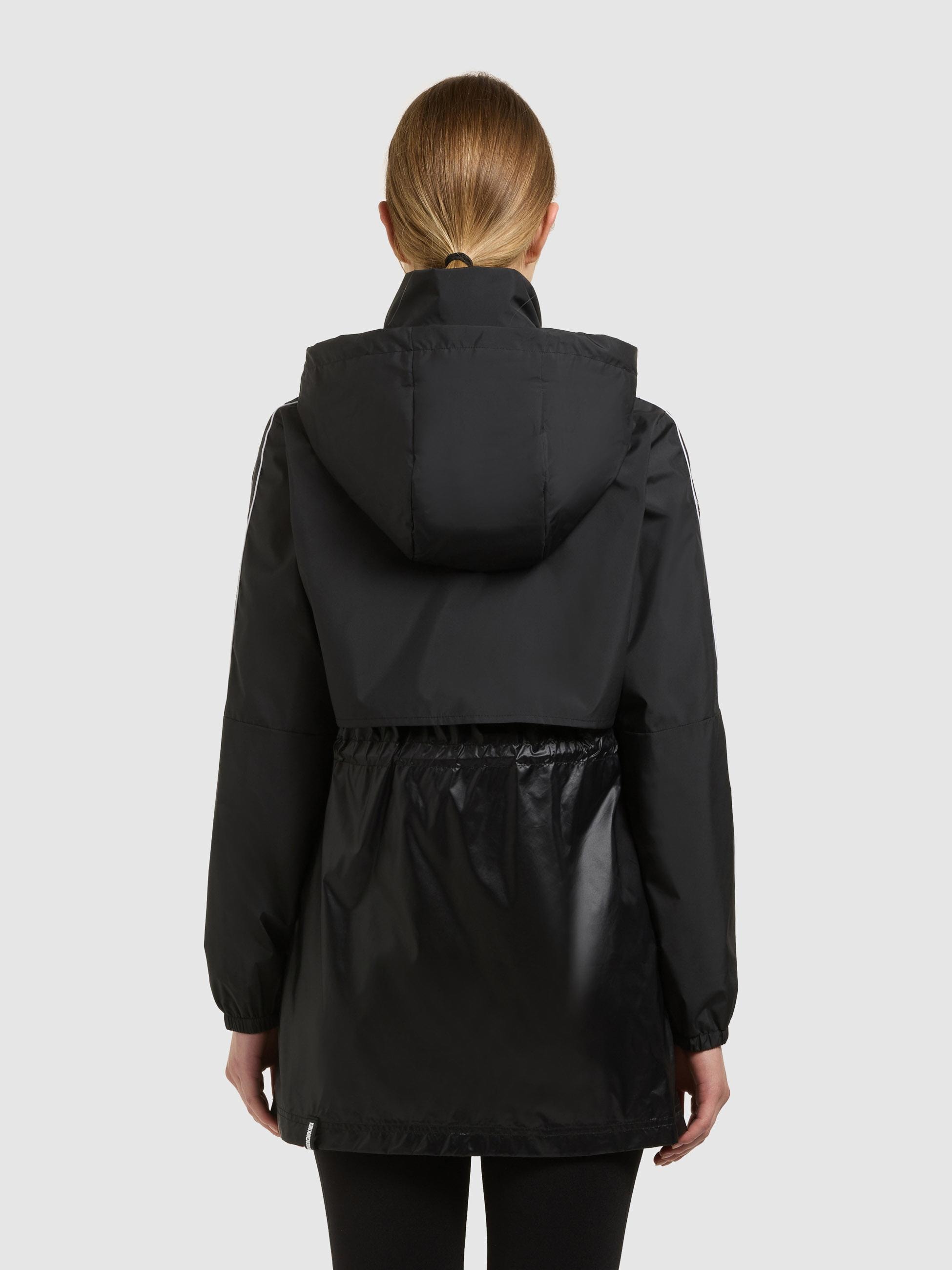 khujo Funktionsmantel »Izza« 1 Übergangsmantel mit verstaubarer Kapuze