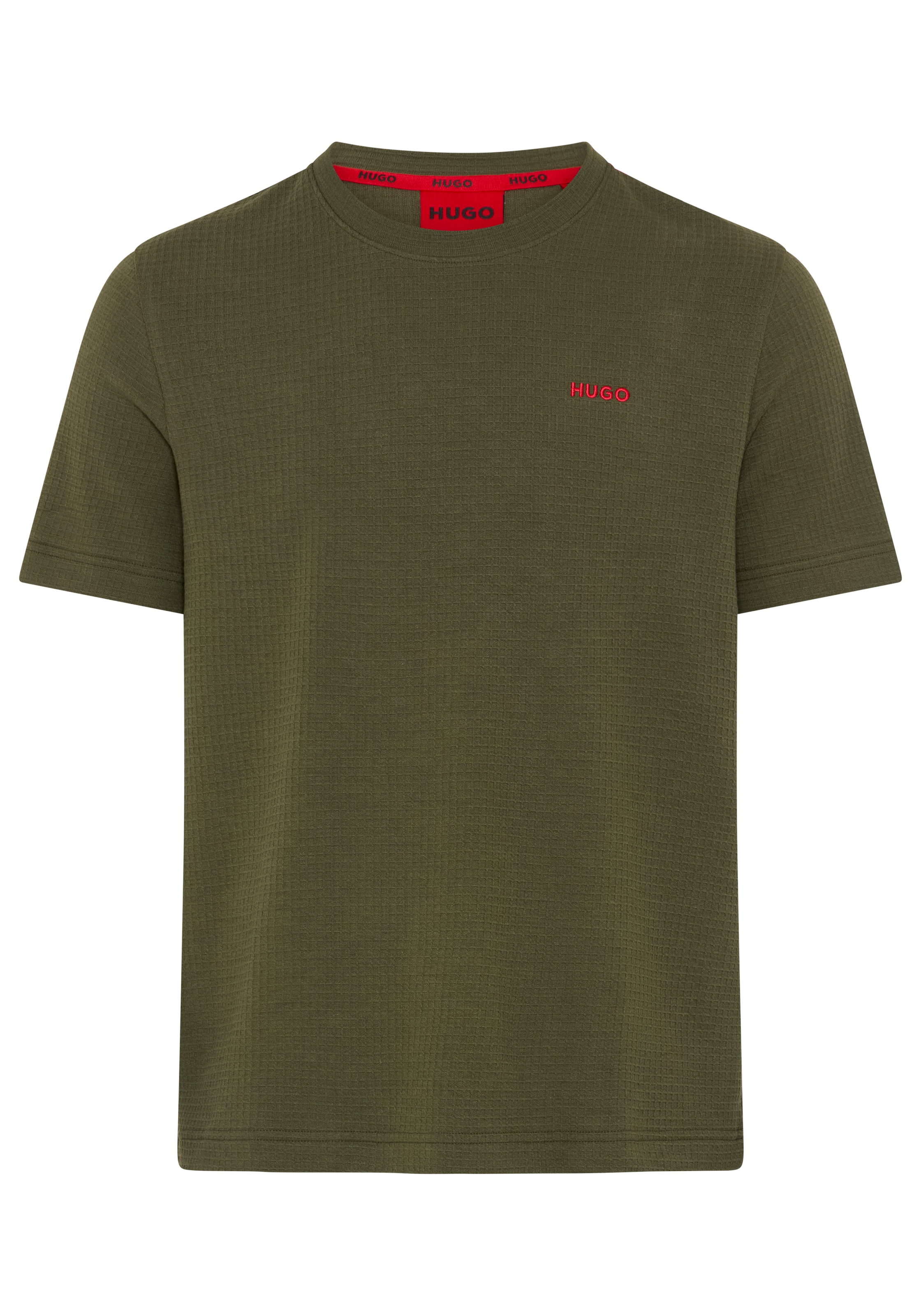 HUGO Underwear T-Shirt ",Austin T-Shirt" Waffelstruktur und Logo-Stickerei