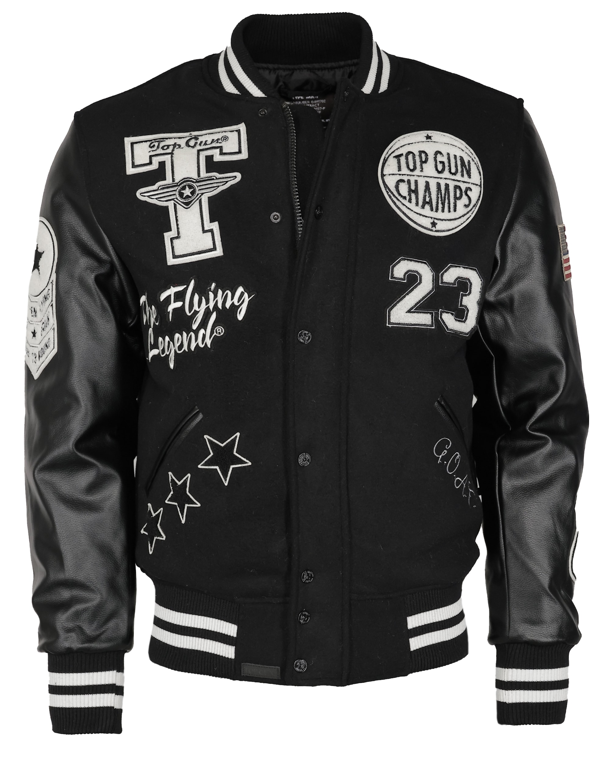 TOP GUN Collegejacke "TG20213031"