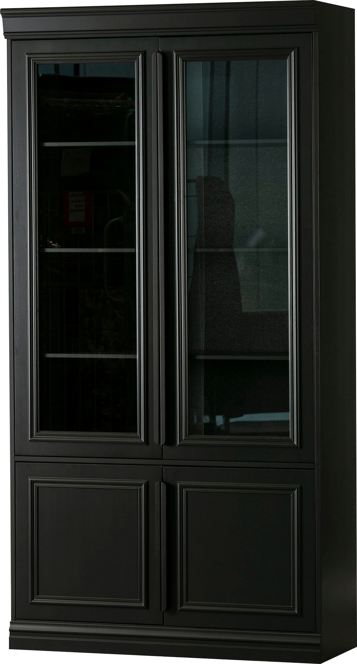 WOOOD Vitrine "Organize", mit Glastüren, aus Kiefernholz, H 215 cm x B 110 günstig online kaufen