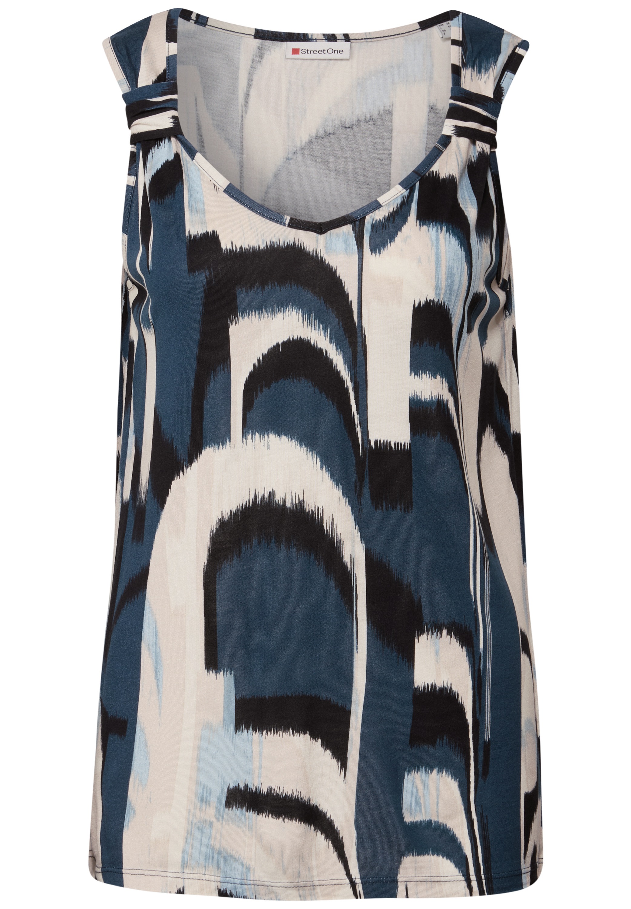 STREET ONE 2-in-1-Tanktop, mit allover Print