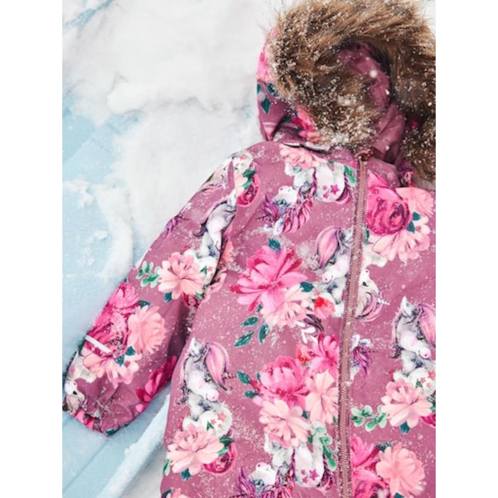 Name It Schneeoverall »NMFSNOW10 SUIT UNICORN DREAM FO NOOS«