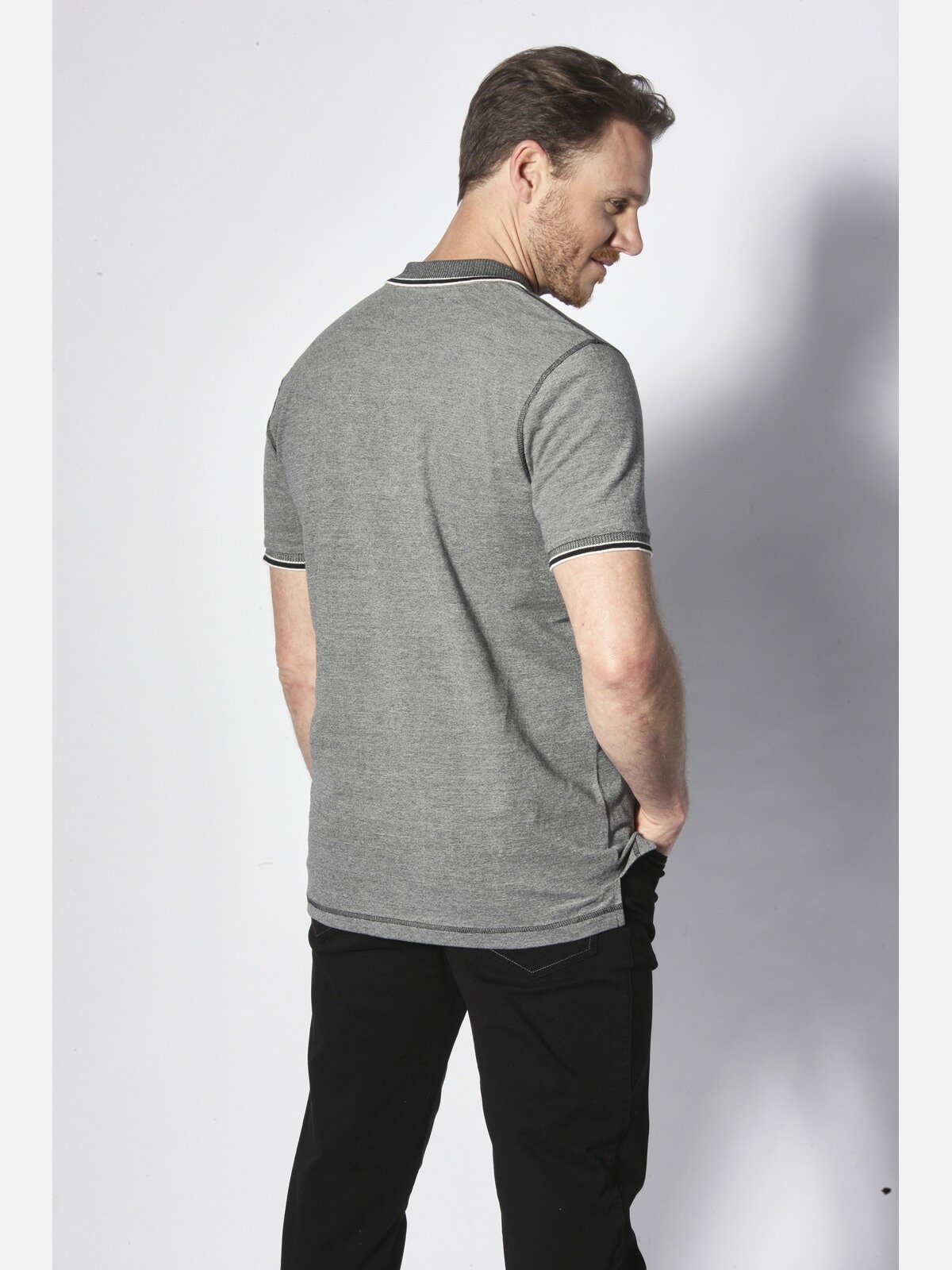 Jan Vanderstorm Poloshirt »Poloshirt RIGHER«, (1 tlg.)