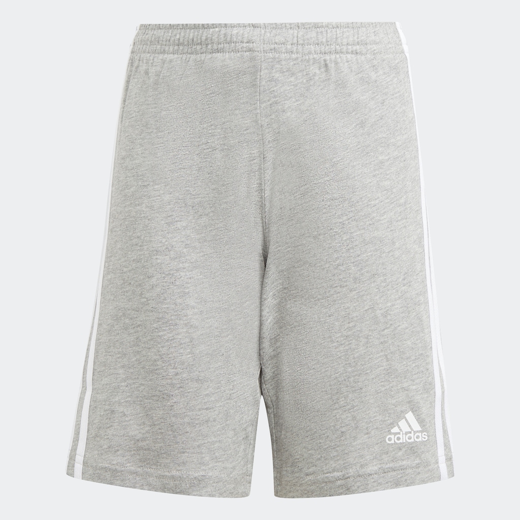 adidas Sportswear Trainingsanzug »ESSENTIALS 3STREIFEN SET AUS UND SHORTS«, (2 tlg.)