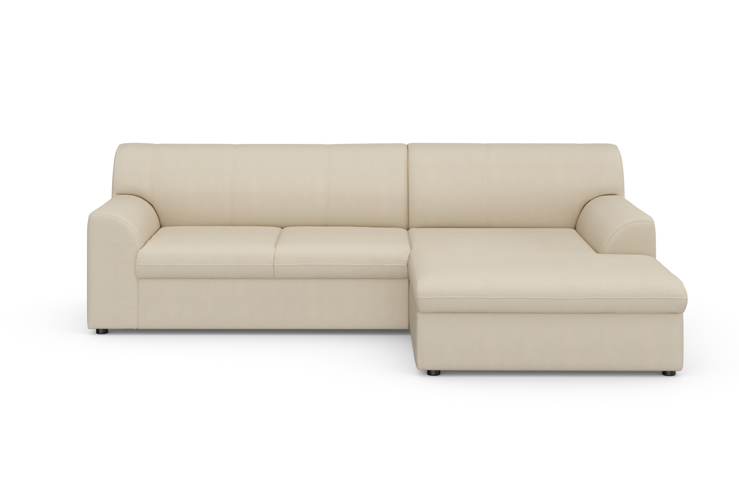 DOMO collection Ecksofa "Topper, elegant und zeitlos, kompaktes Stellmaß 24 günstig online kaufen