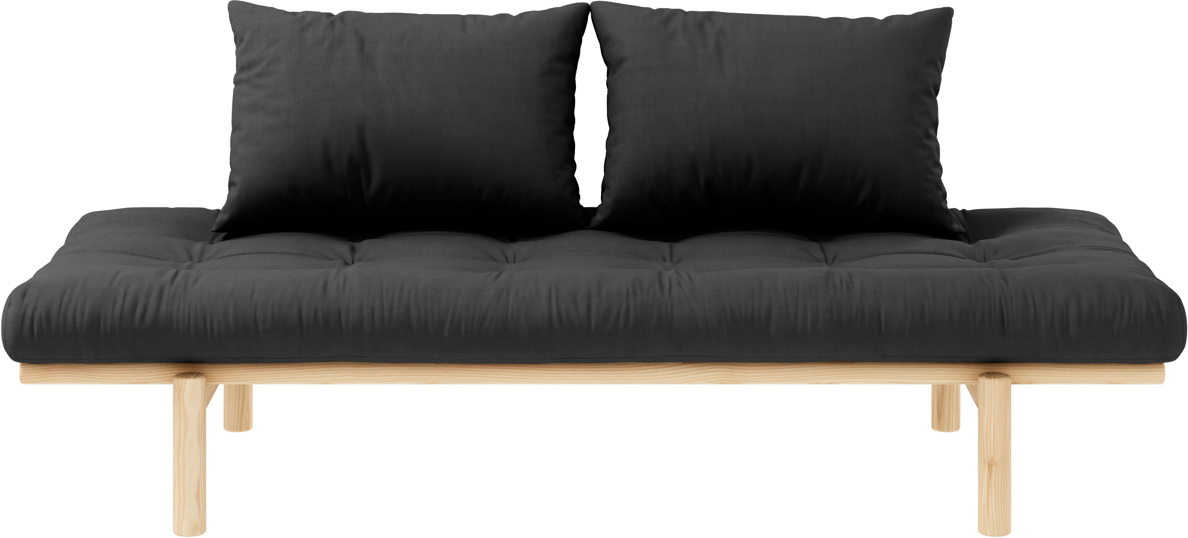 Karup Design Daybett "Pace" Set, 2 Stk. tlg. aus massiven Kiefernholz, inkl. Futonmatratze