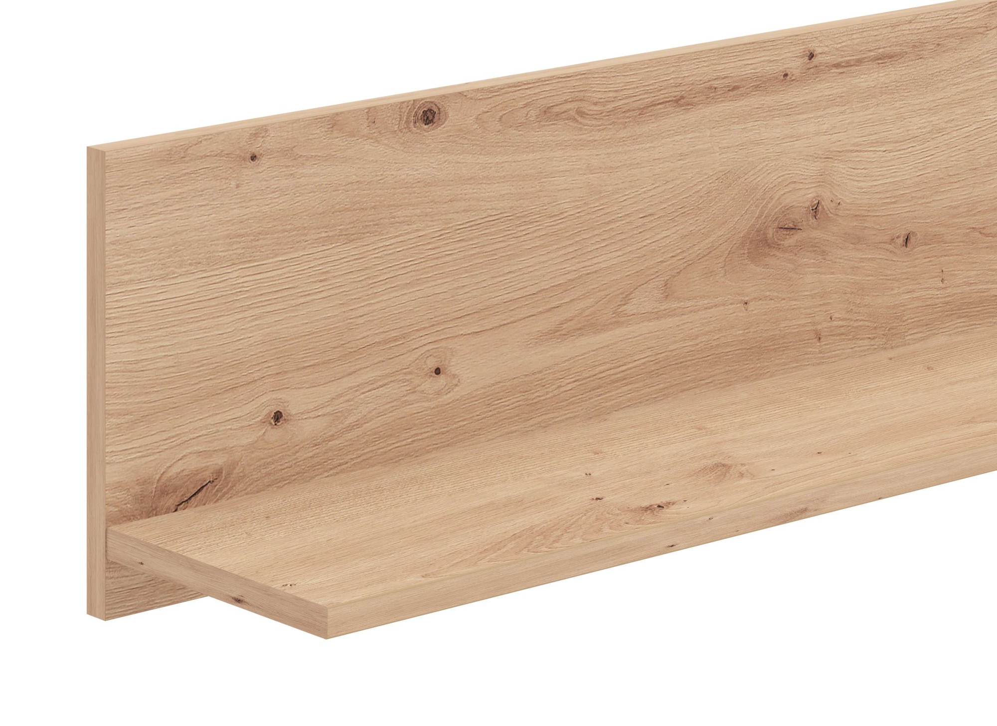Home affaire Wandregal "LAVAL, Schwebendes Regal, Wandkonsole, Wandboard" Ablageboden, Wandmontiert, Gesamtbreite 120 cm