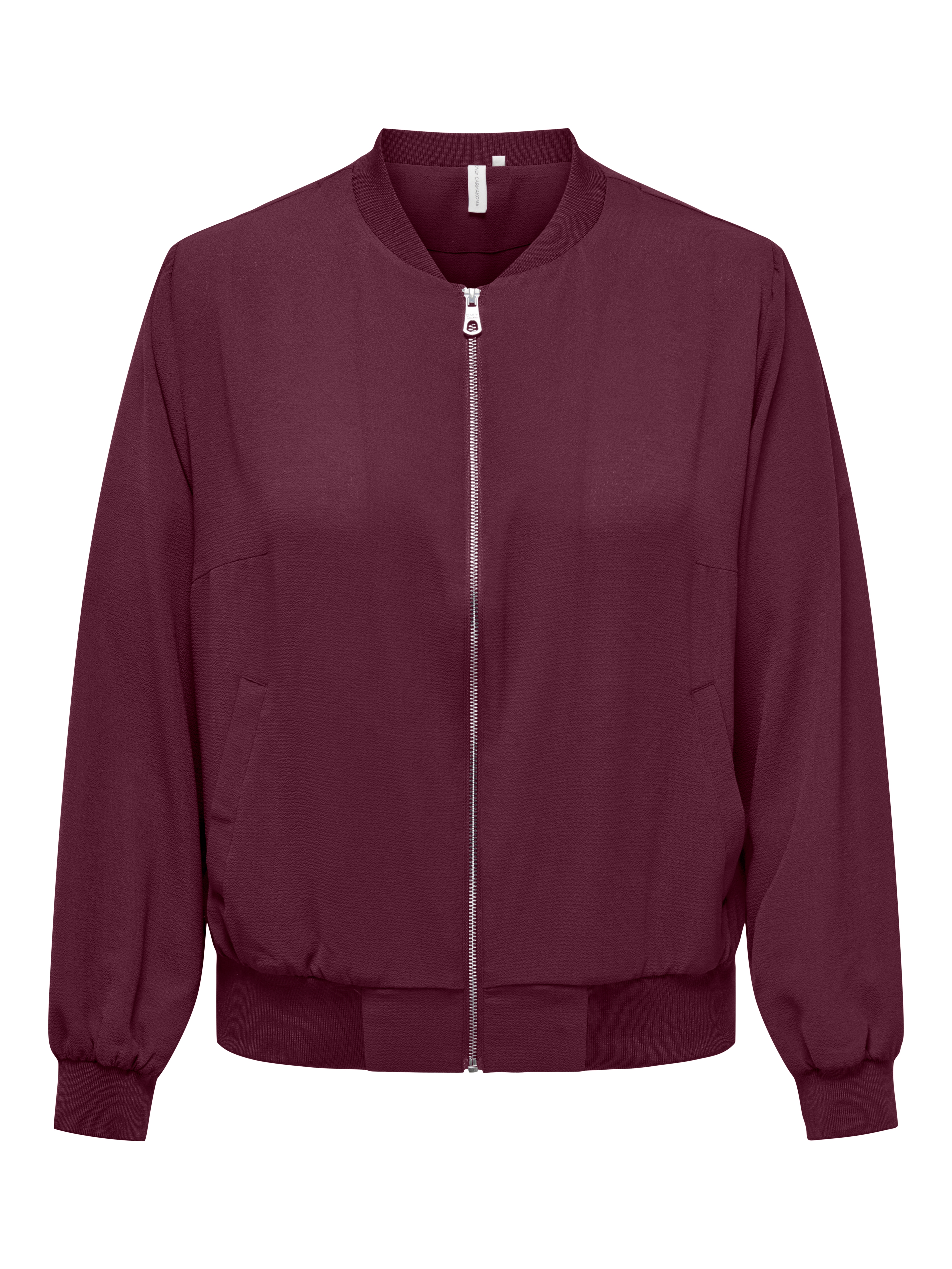 Only Carmakoma Bomberjacke "Carlux Life Ls Bomber Jacket Noos" Materialmix, Regular Fit