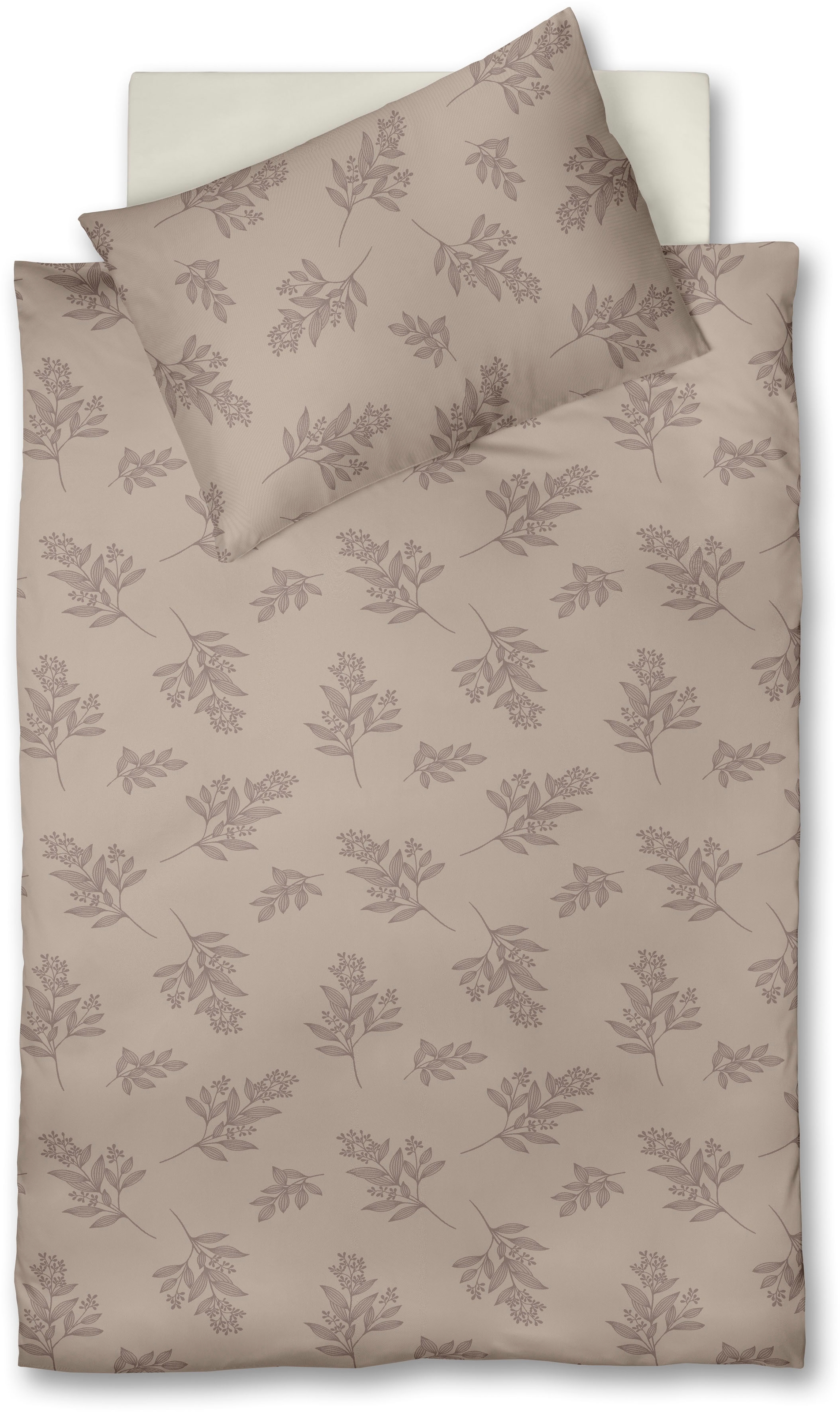 fleuresse Bettwäsche "Lech 4232" 2 Stk. tlg. Jacquard Flanell, Baumwolle, i günstig online kaufen